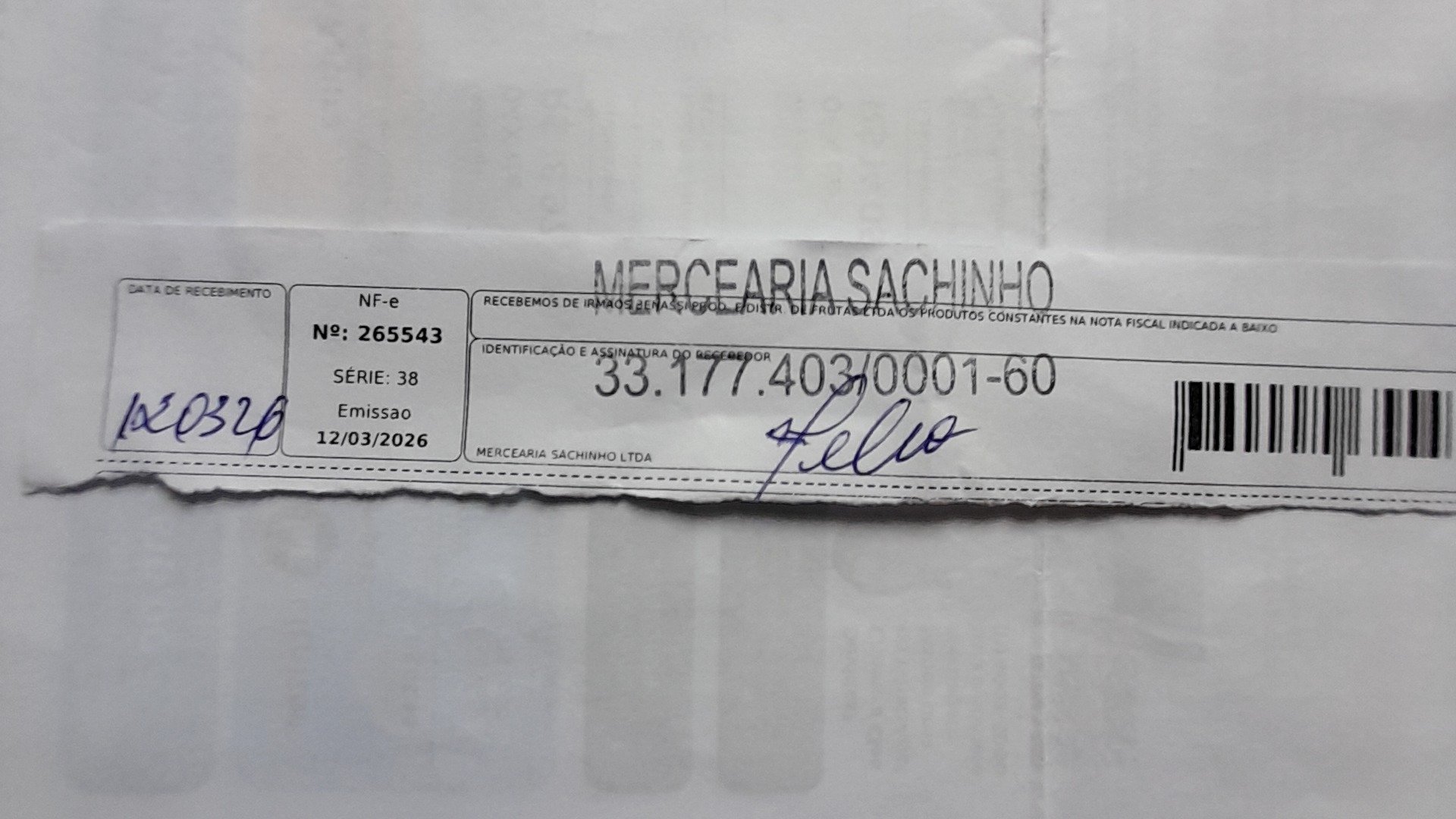 Canhoto 142326893