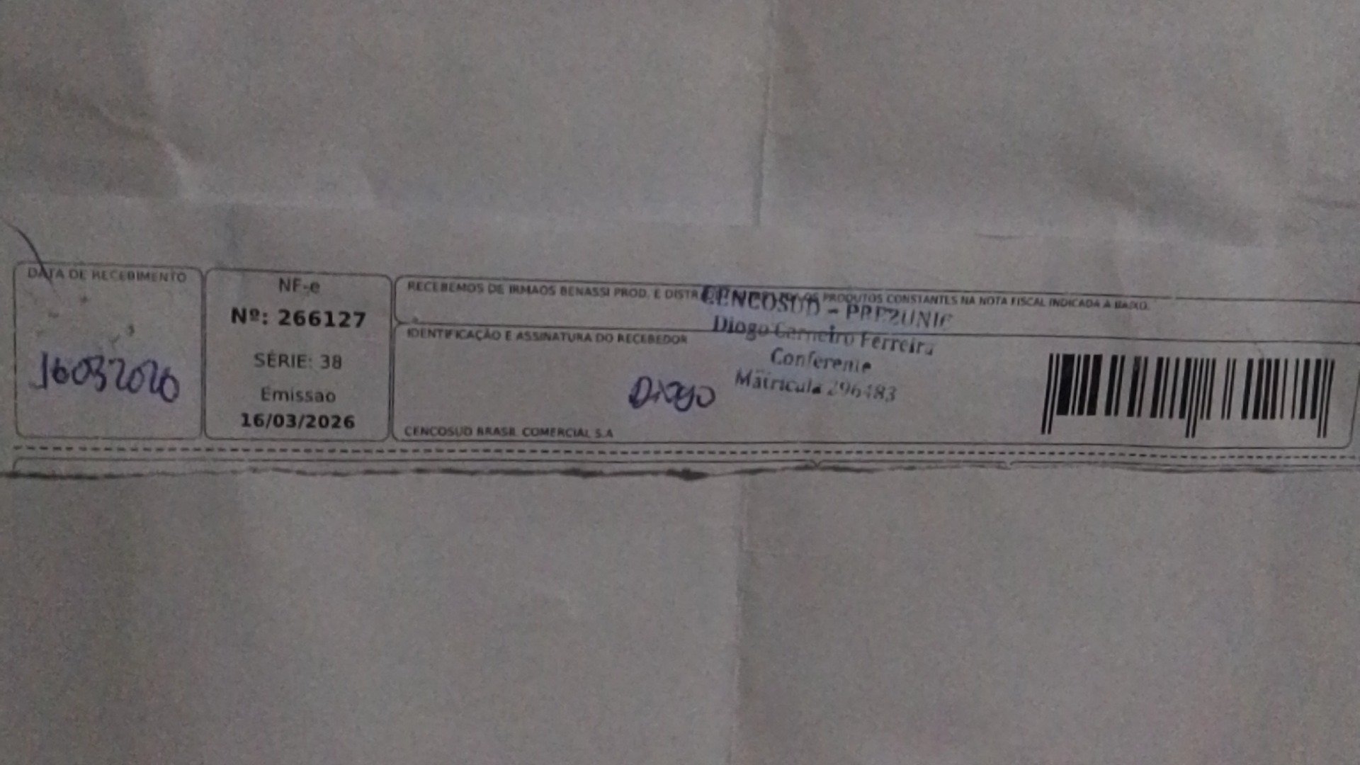 Canhoto 142891993