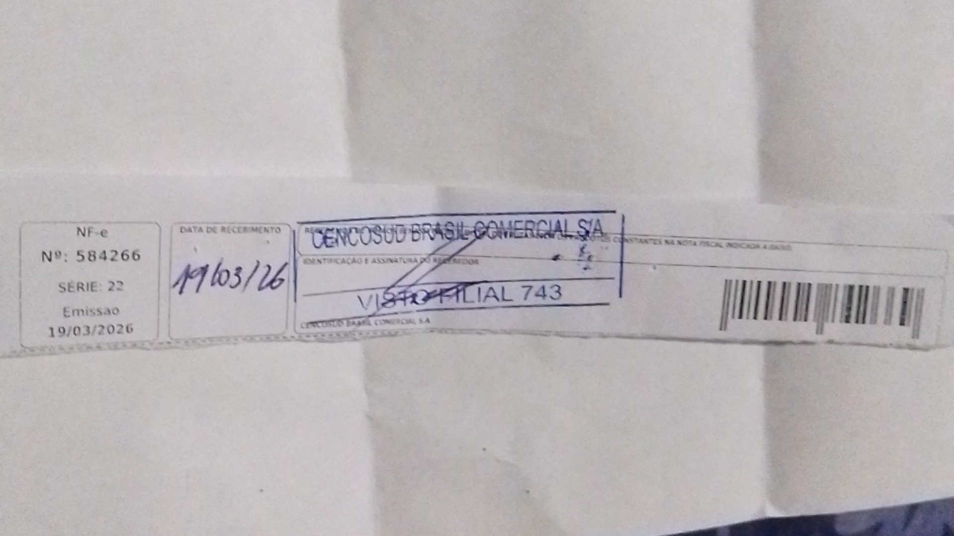 Canhoto 143463893