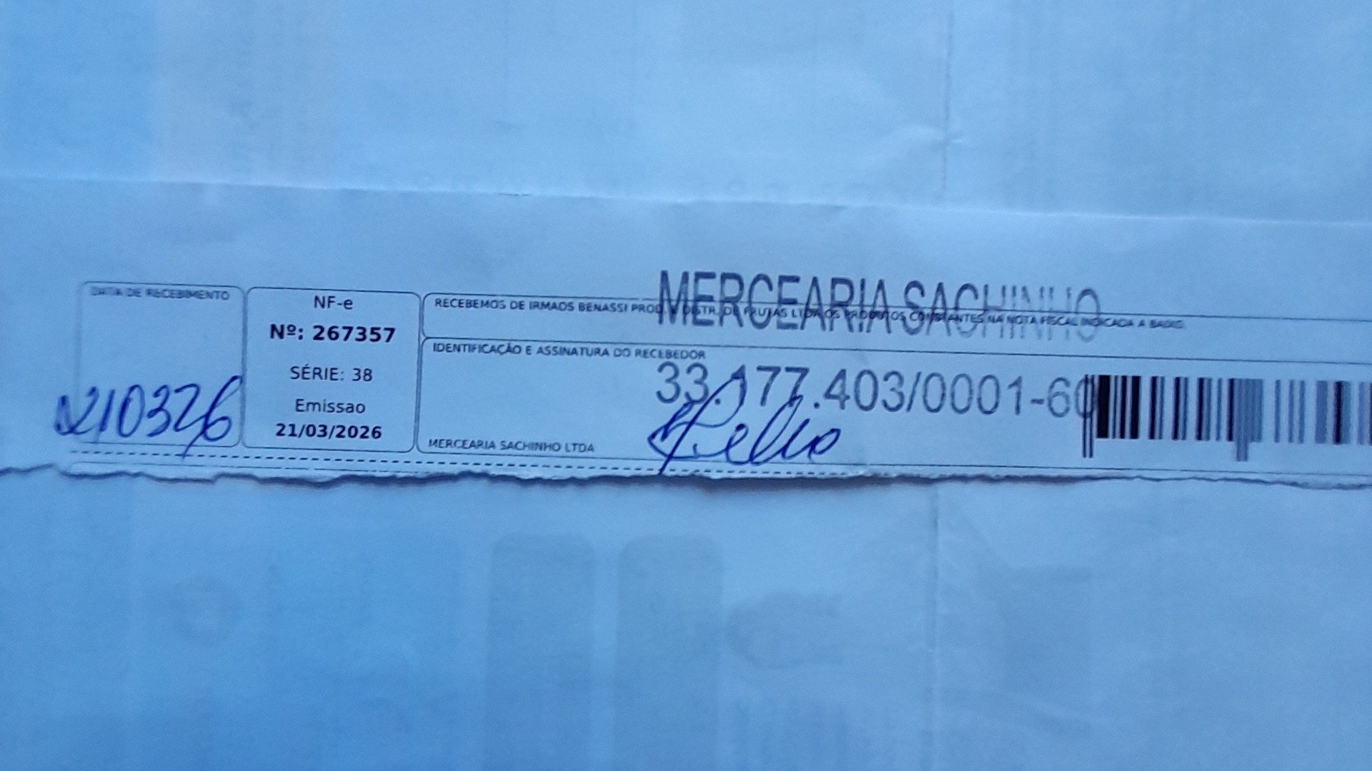 Canhoto 143916993