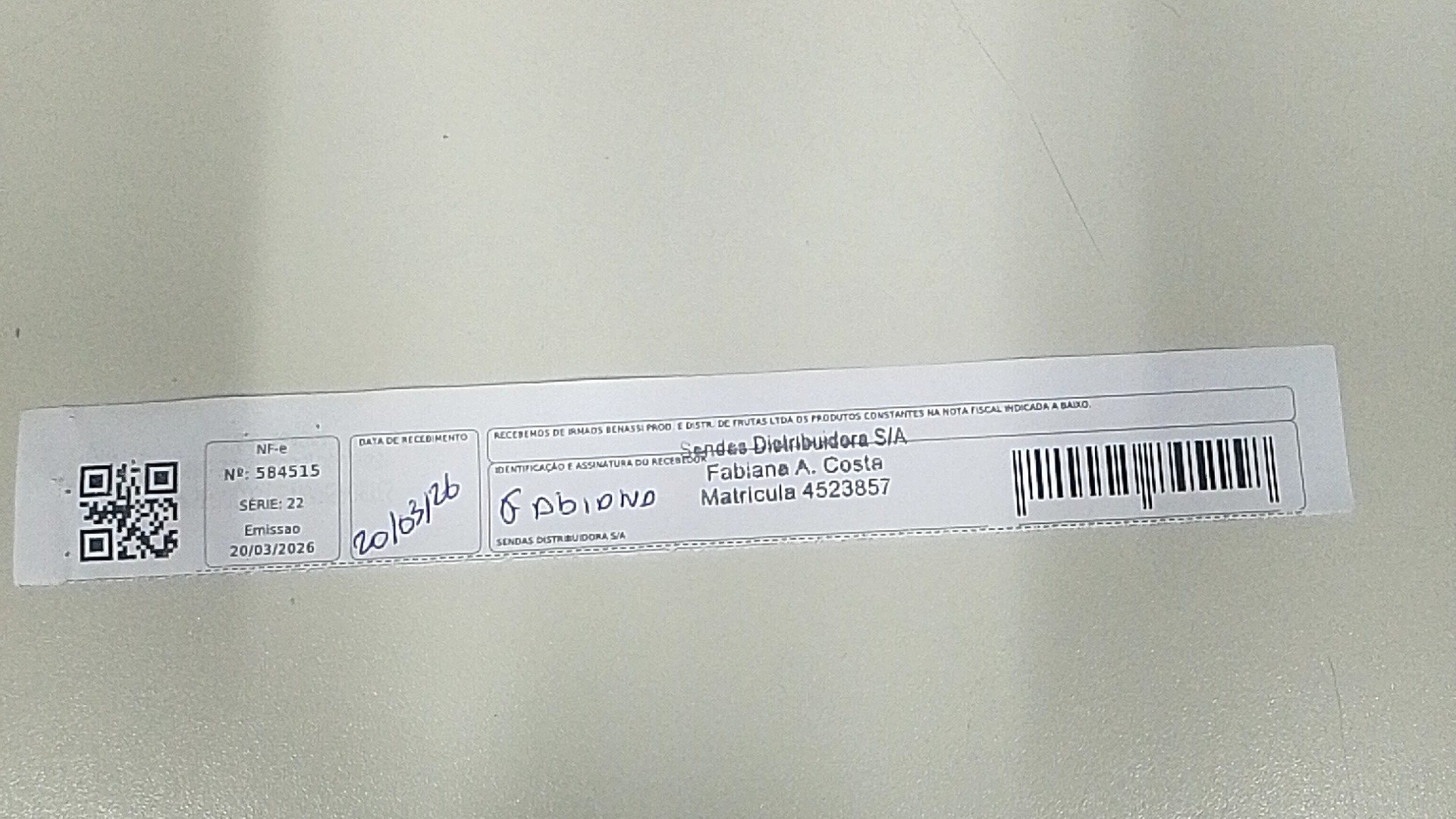 Canhoto 143636093