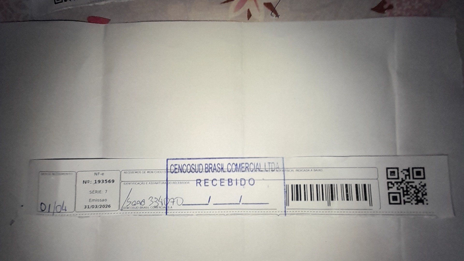 Canhoto 145705093