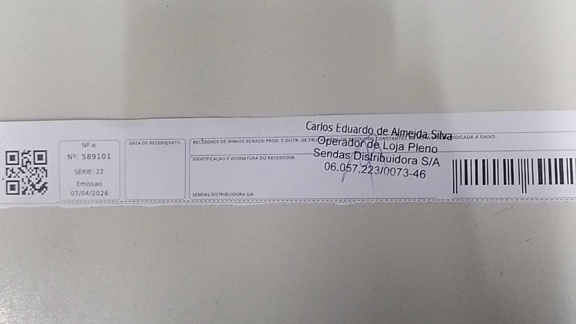 Canhoto 146625693