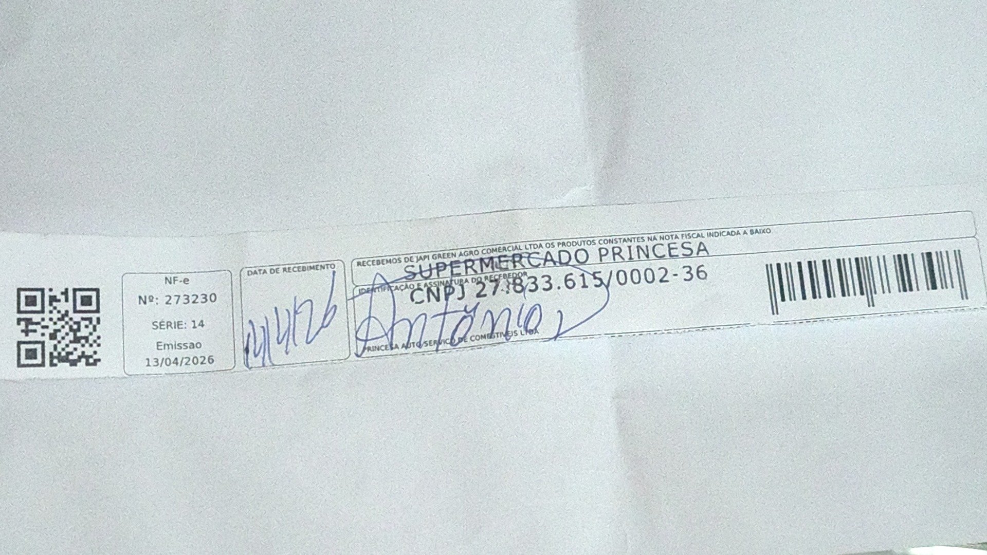 Canhoto 147795093