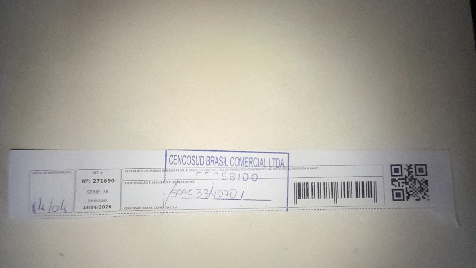 Canhoto 147827393