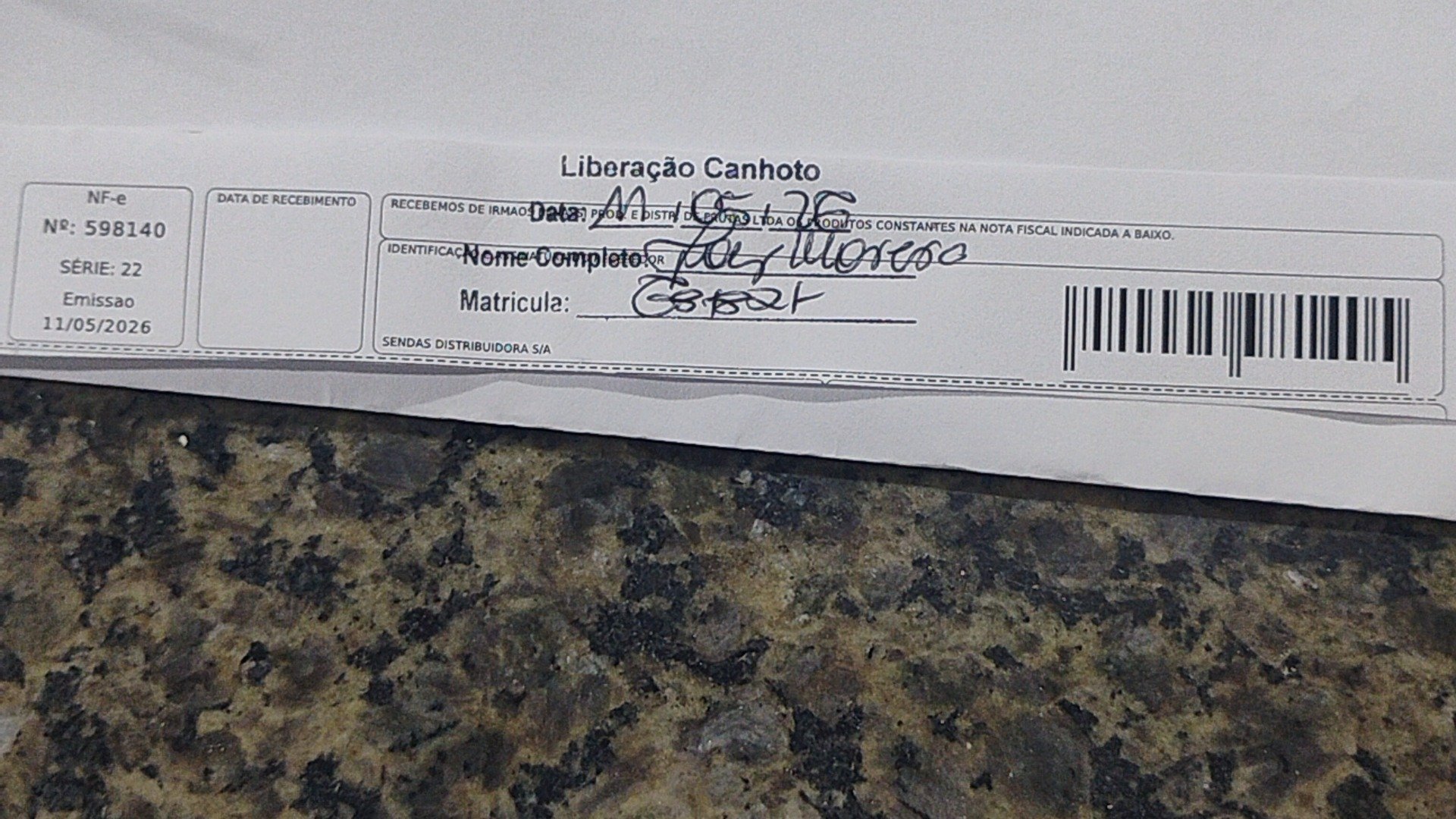 Canhoto 152388893