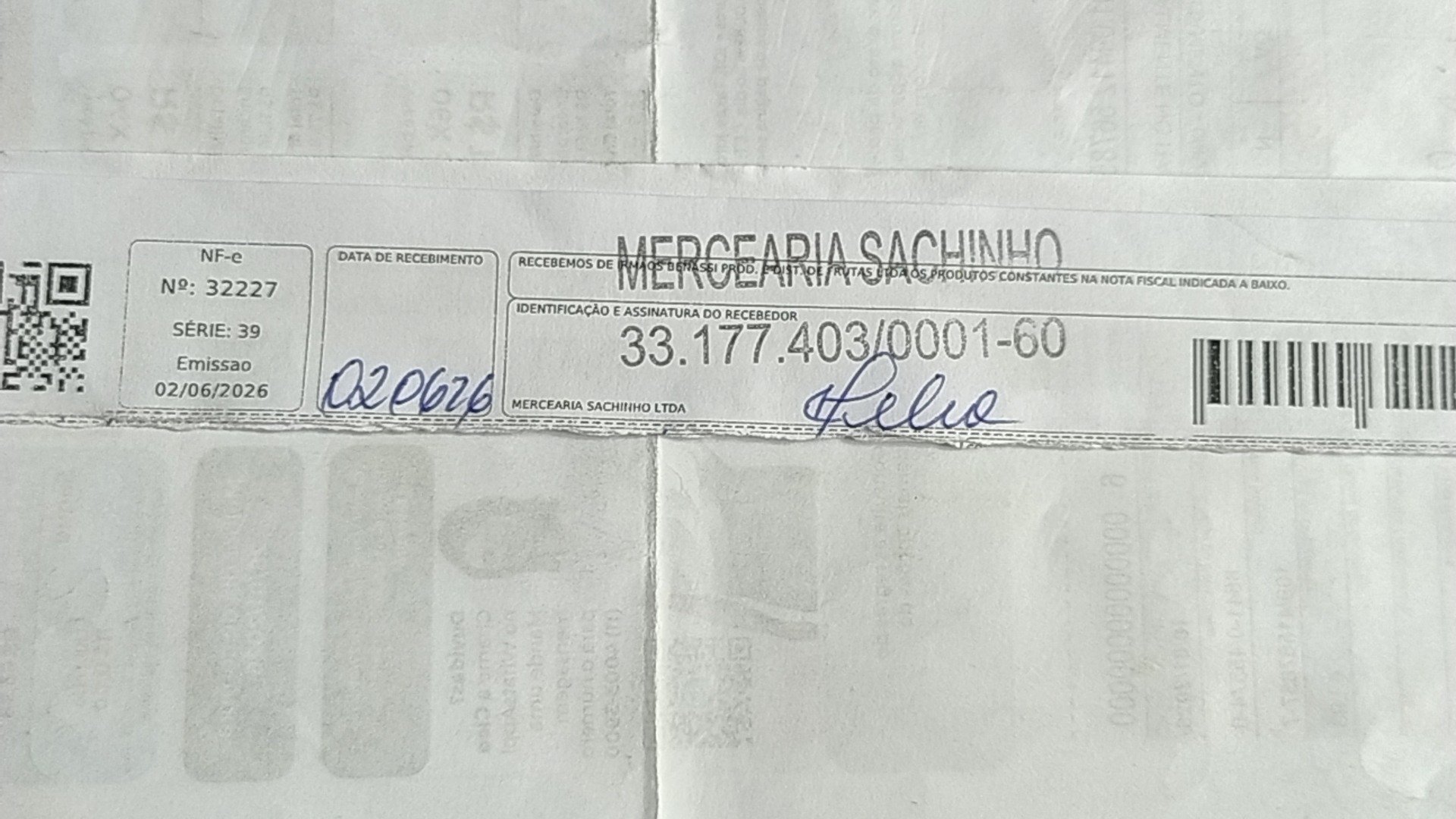 Canhoto 156313193