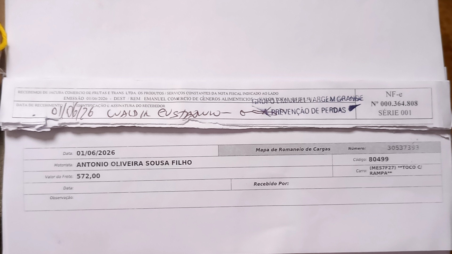 Canhoto 156105893