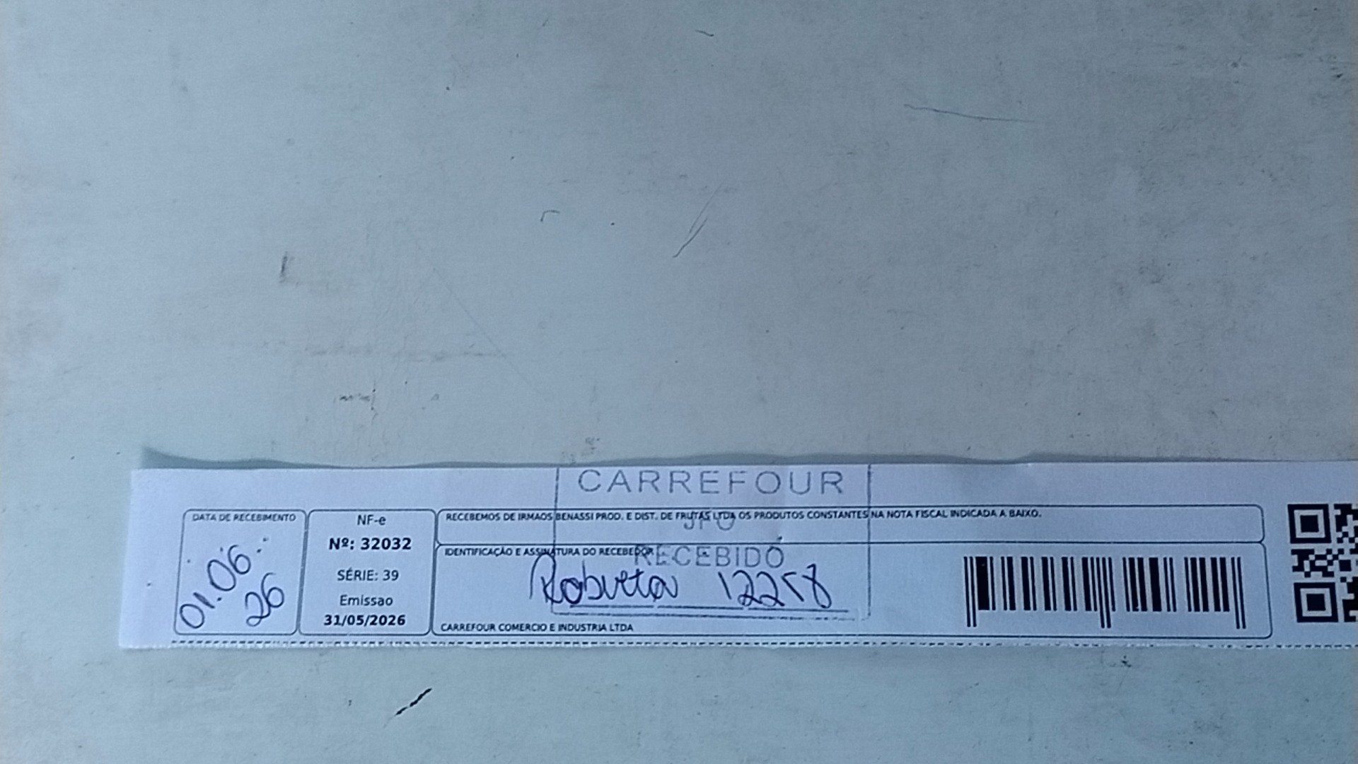 Canhoto 156023493