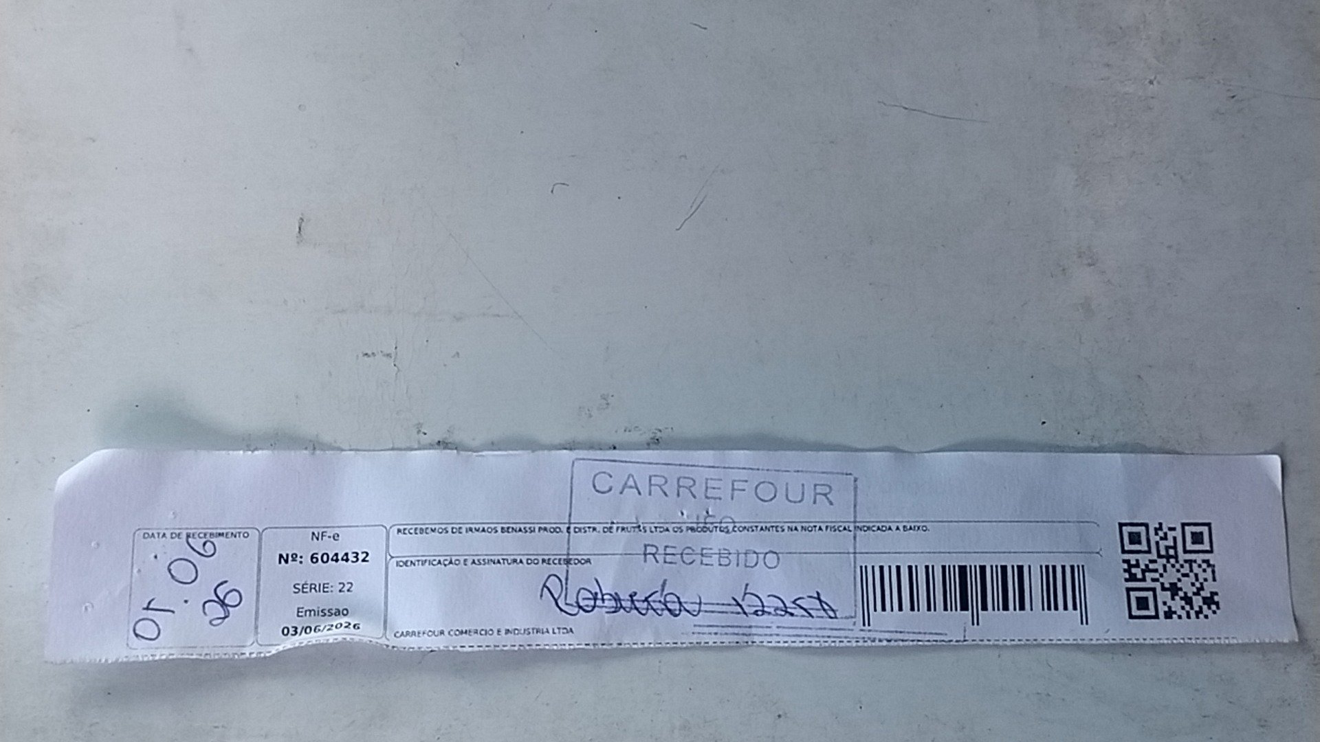 Canhoto 156708093