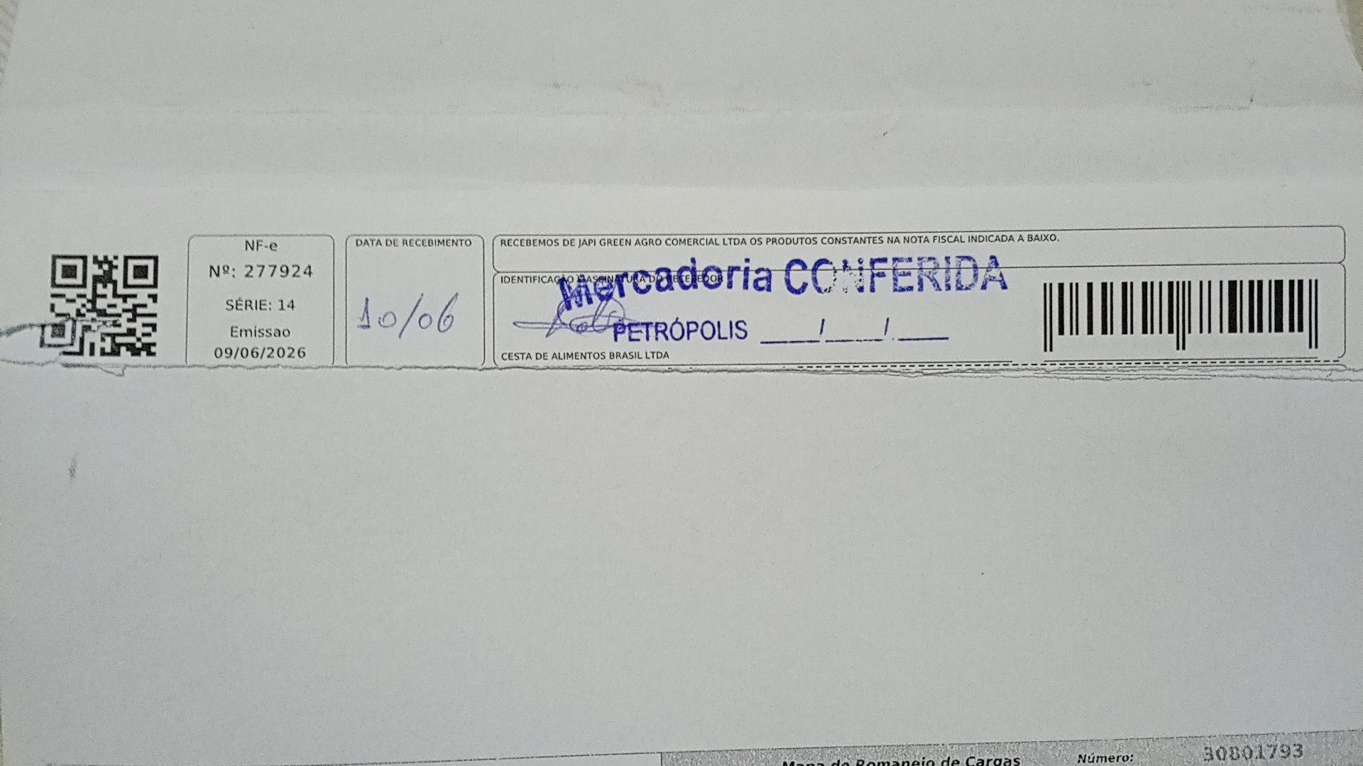 Canhoto 157677893