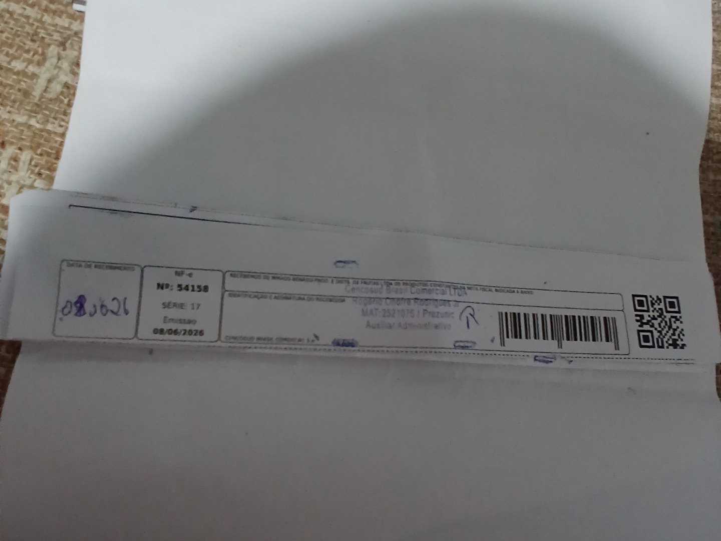 Canhoto 157636393