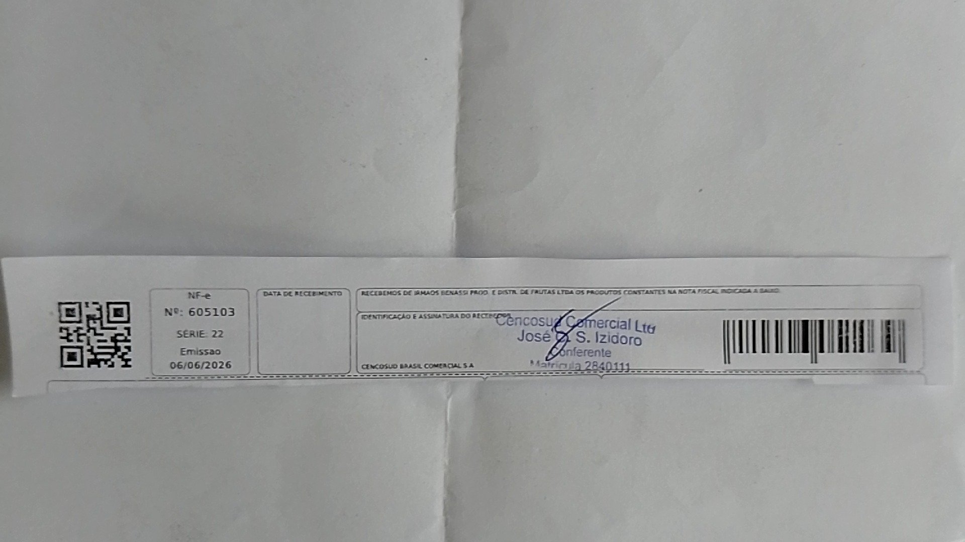 Canhoto 156996893