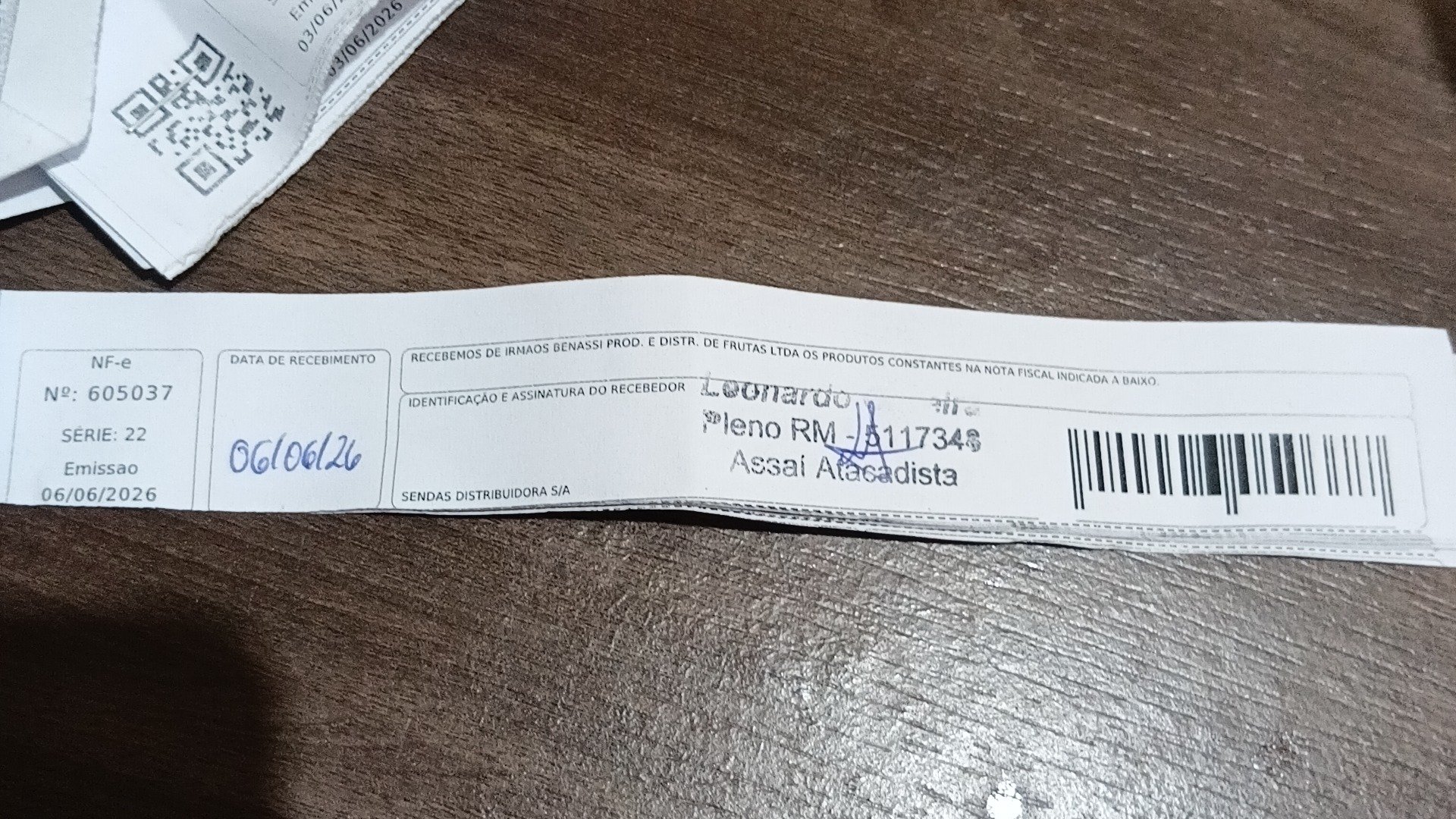 Canhoto 156934993