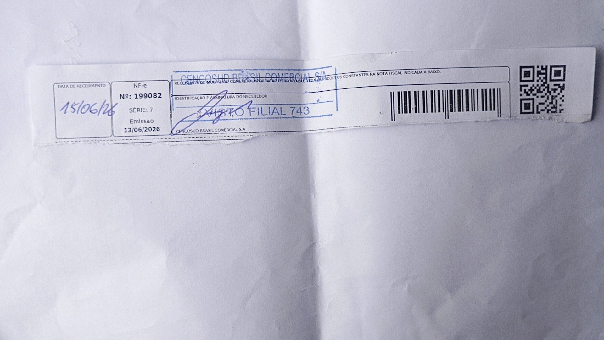 Canhoto 158598993