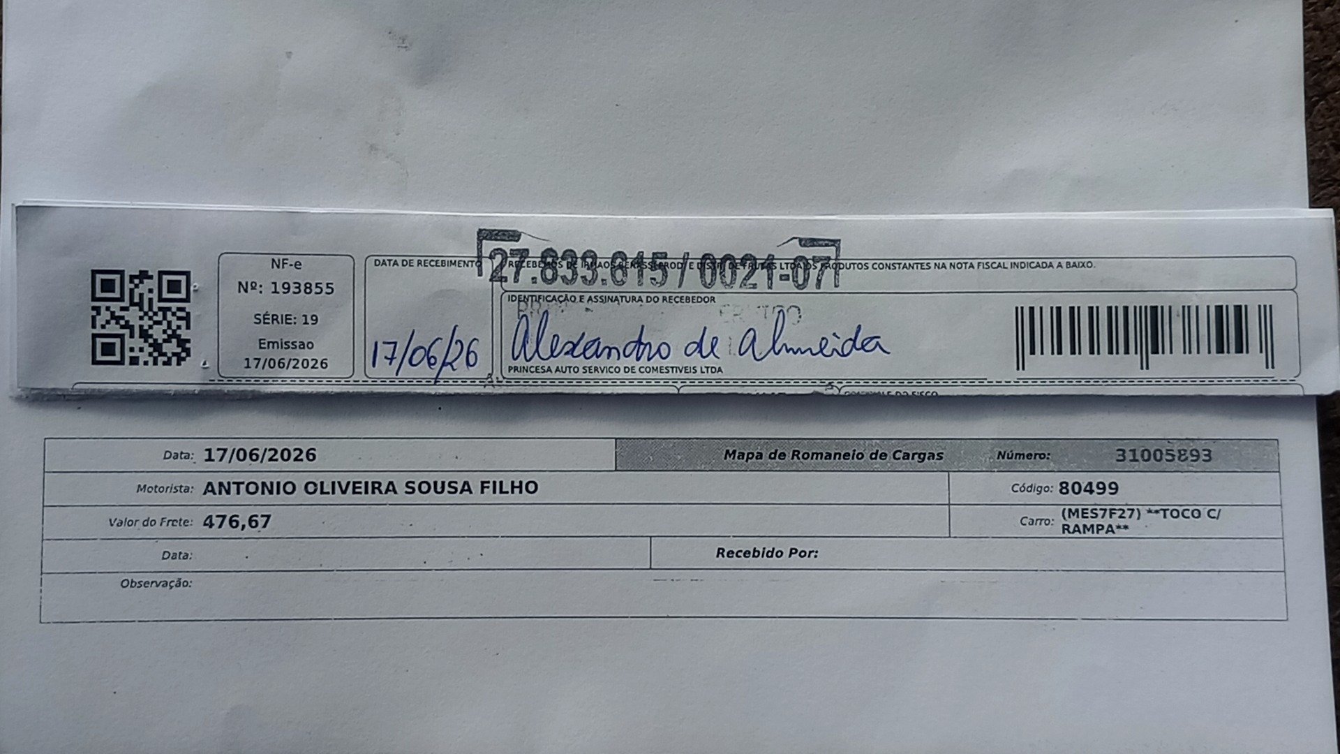 Canhoto 158953393