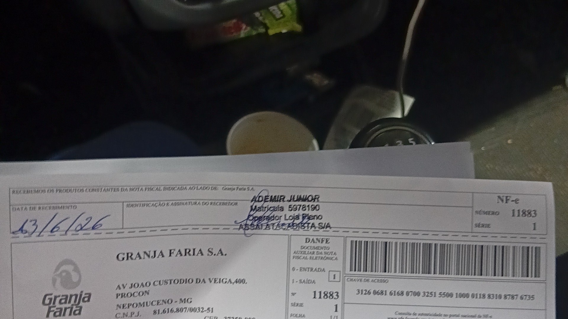 Canhoto 158337693