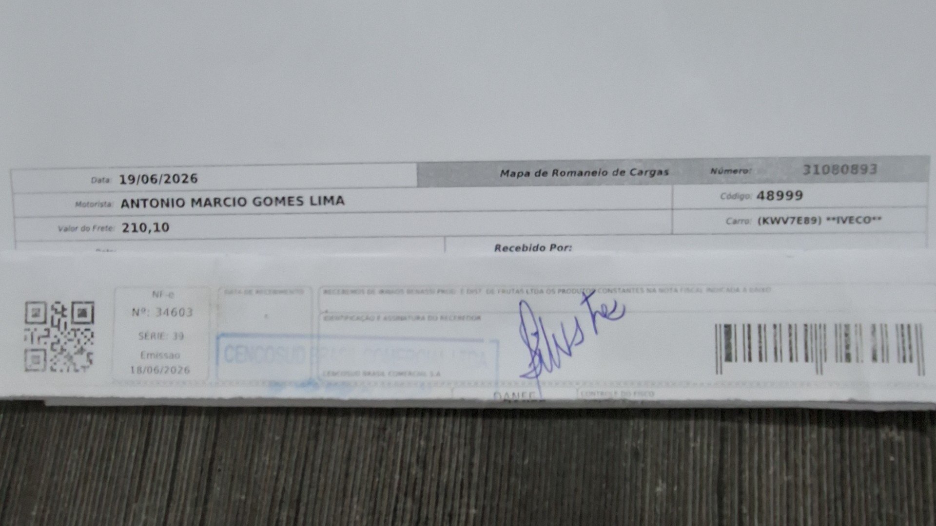 Canhoto 159426993