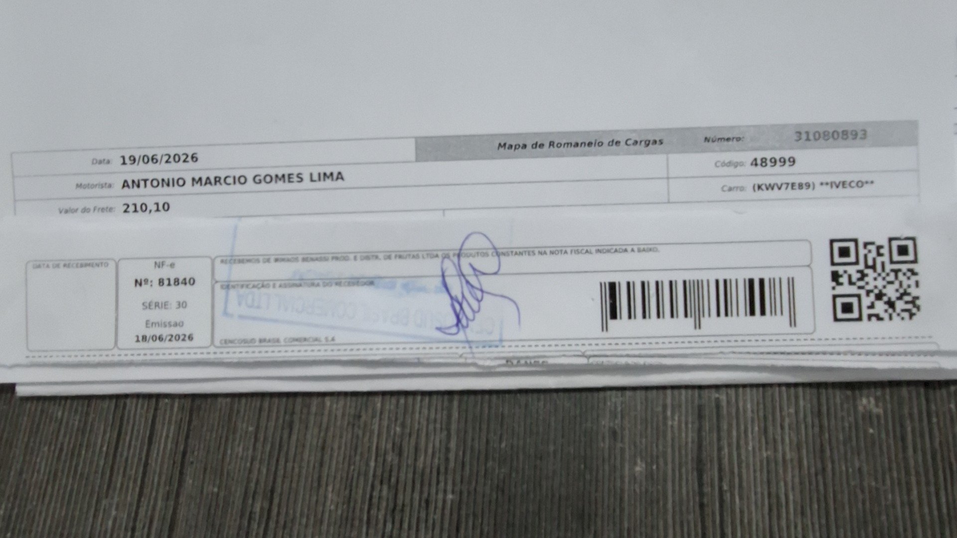 Canhoto 159426893