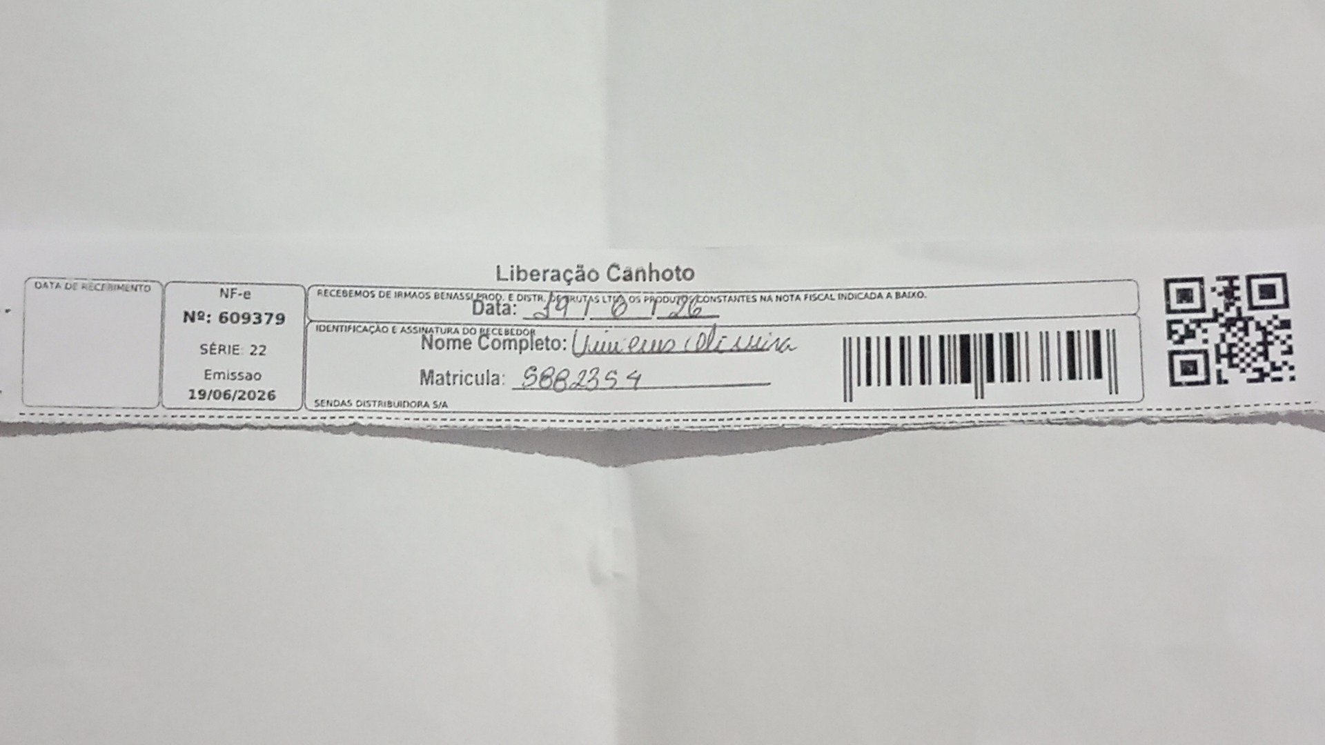 Canhoto 159389293