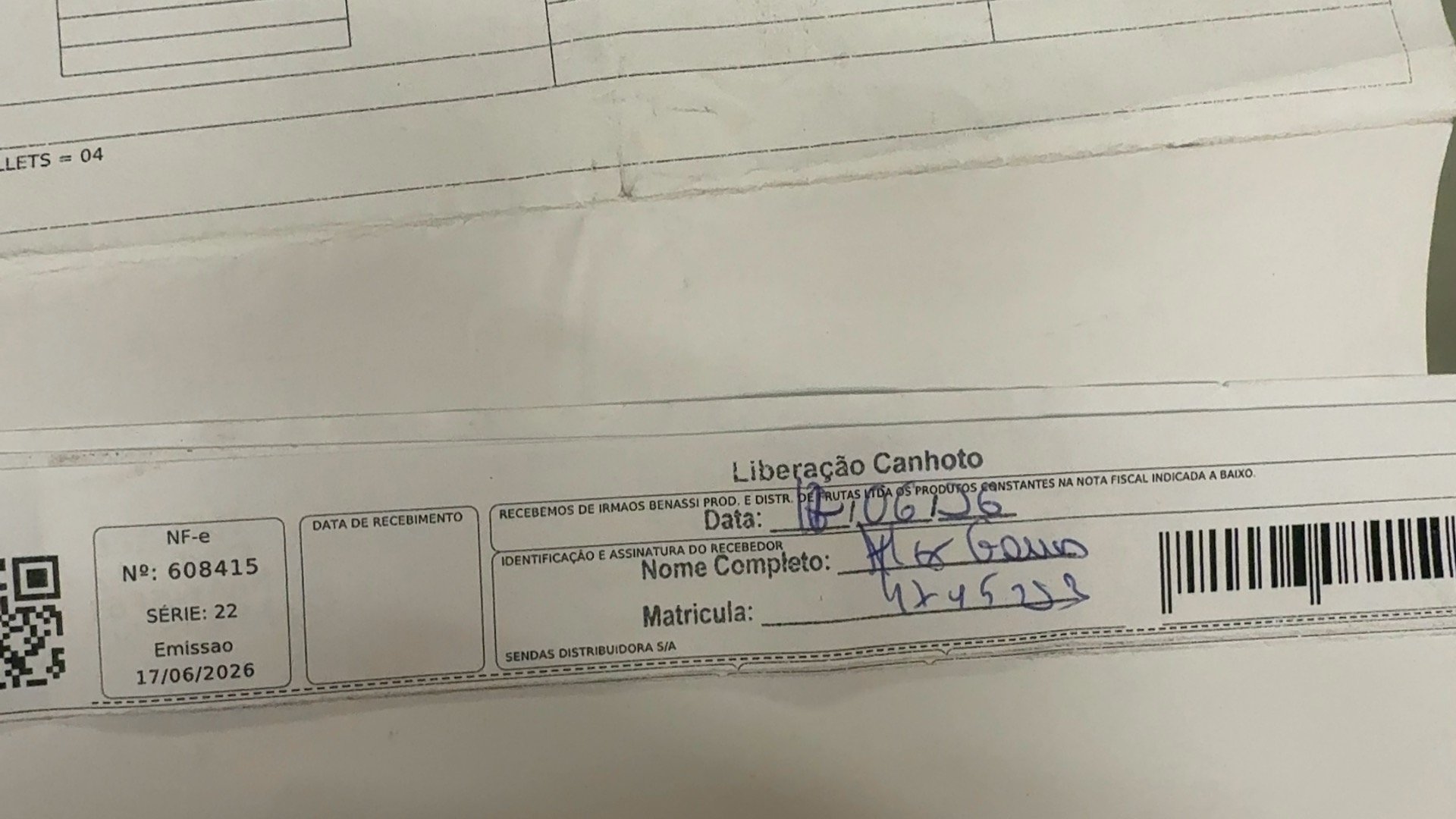 Canhoto 158951493