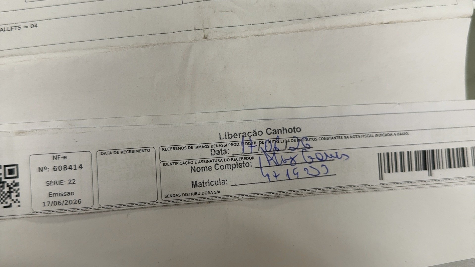 Canhoto 158951593