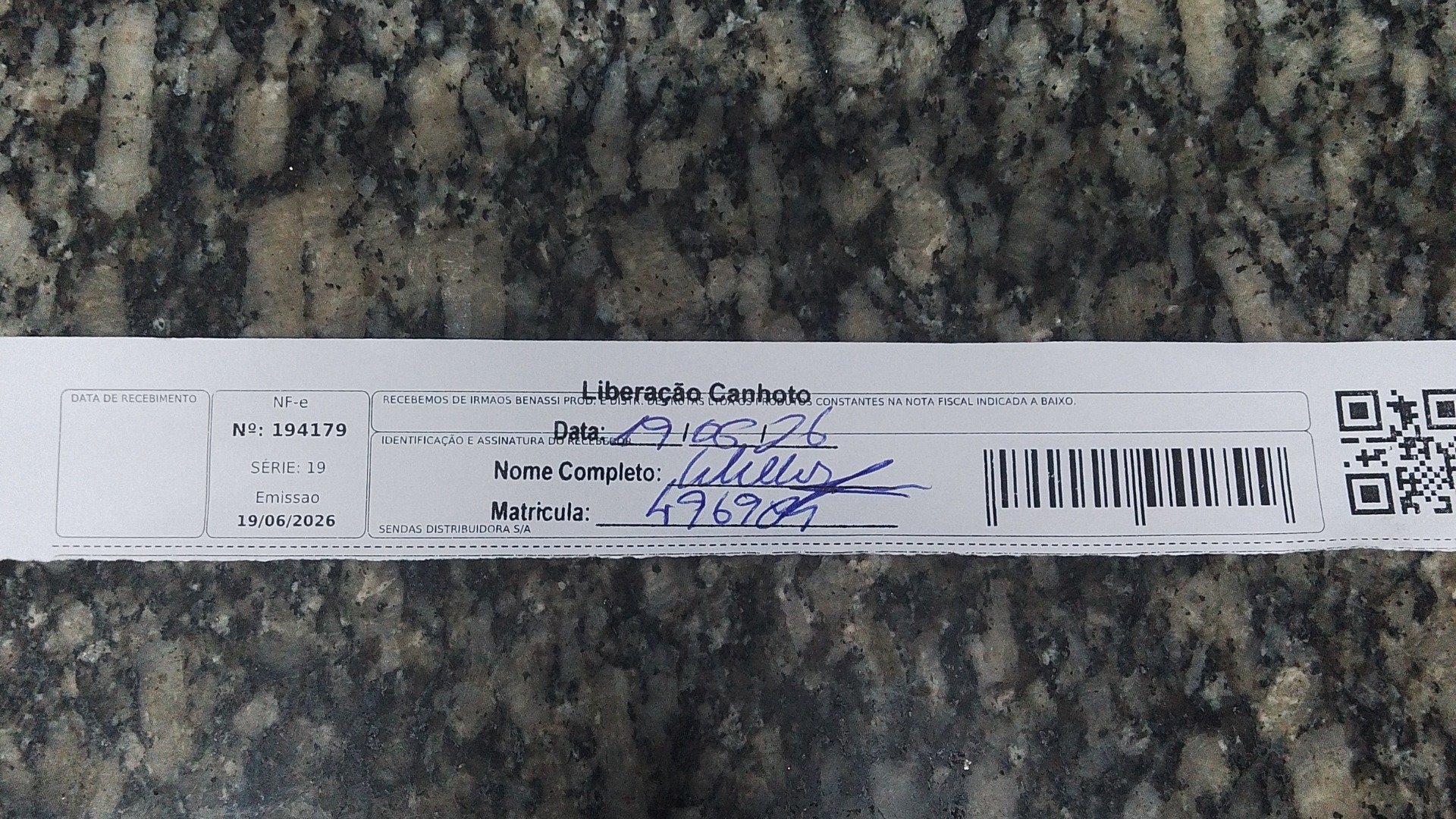 Canhoto 159420793