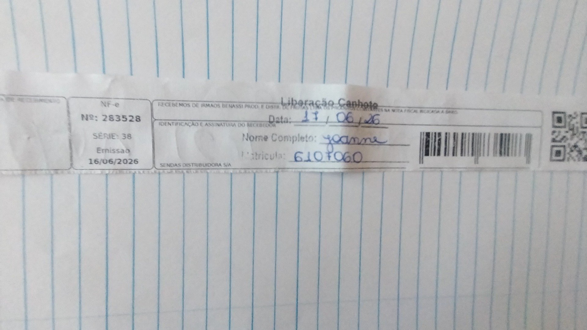 Canhoto 158926293