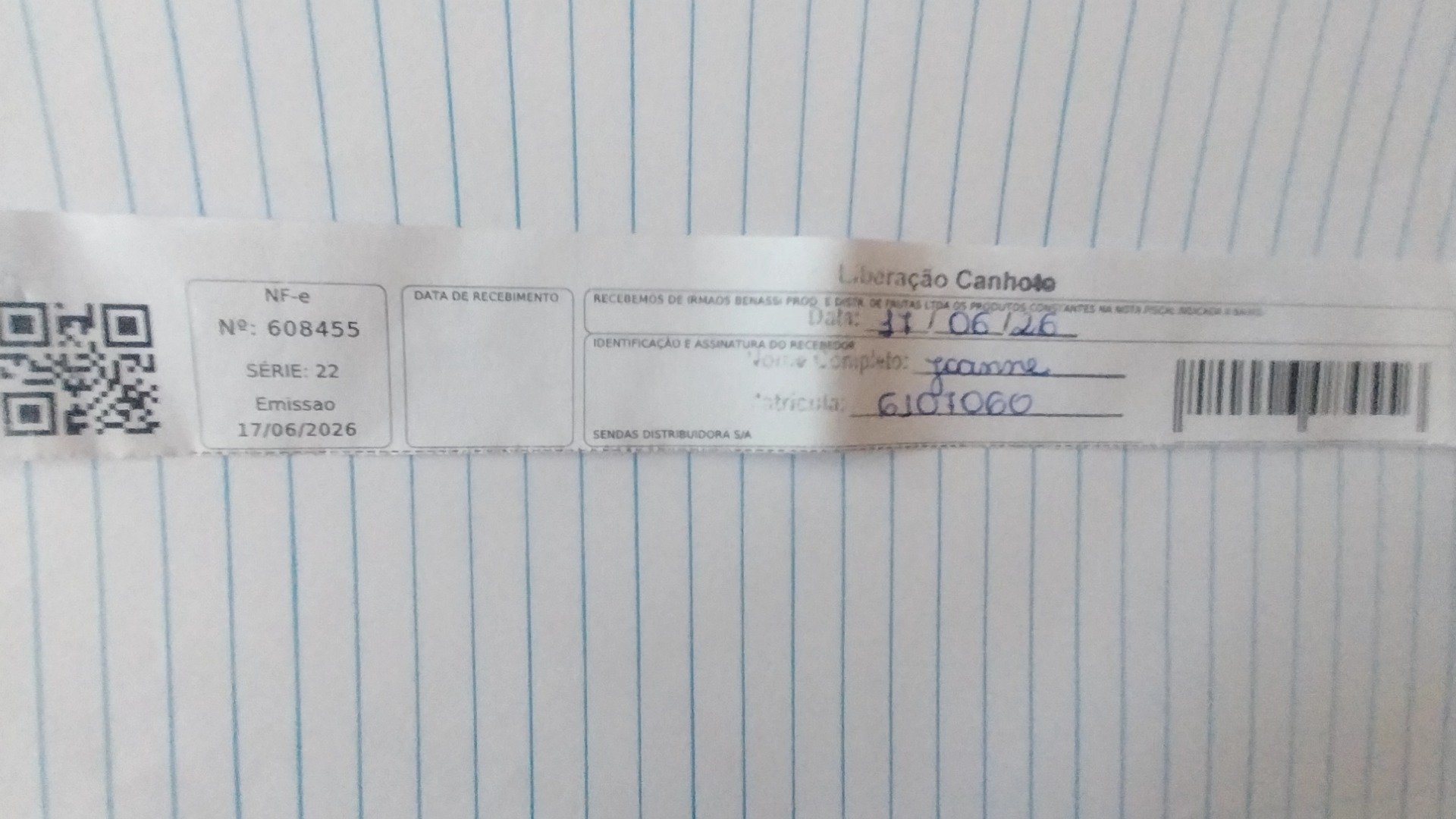 Canhoto 158951993
