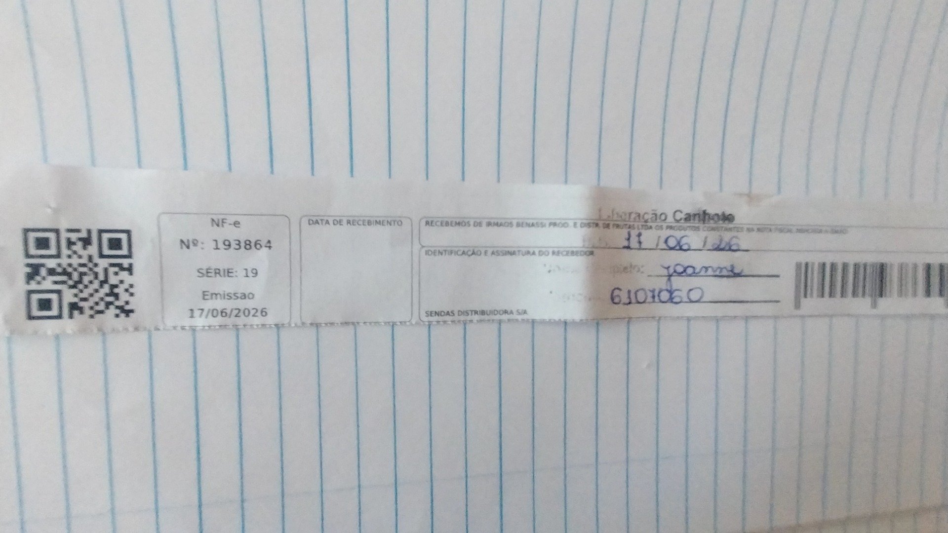 Canhoto 158952393