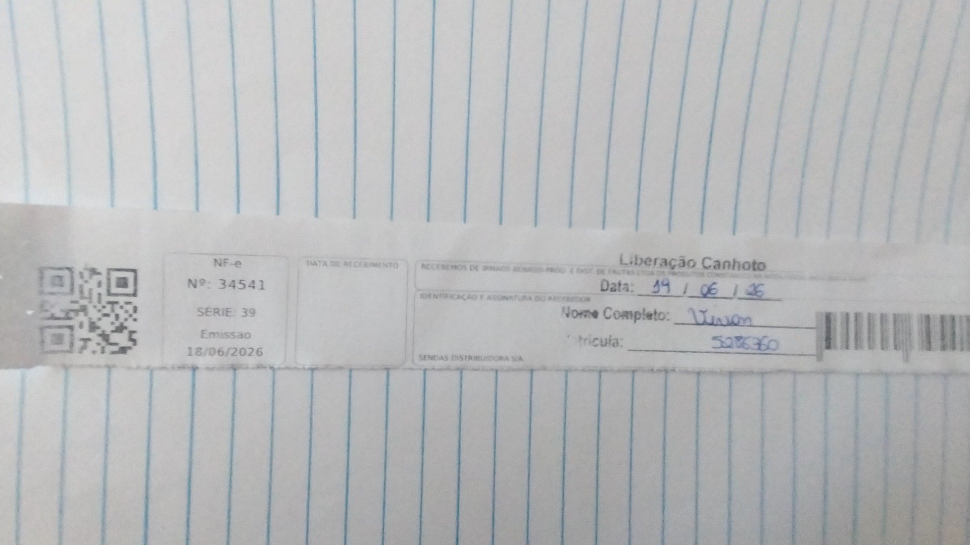 Canhoto 159386493