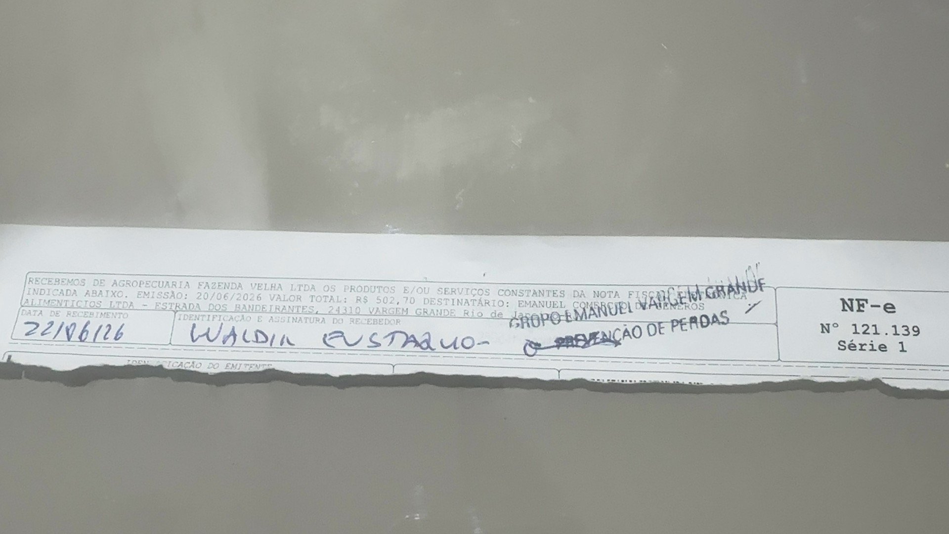 Canhoto 159890893