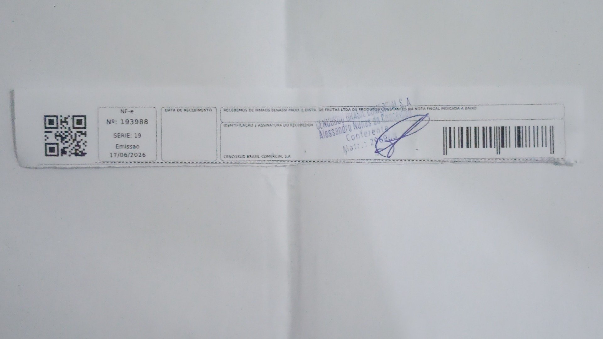 Canhoto 159209893