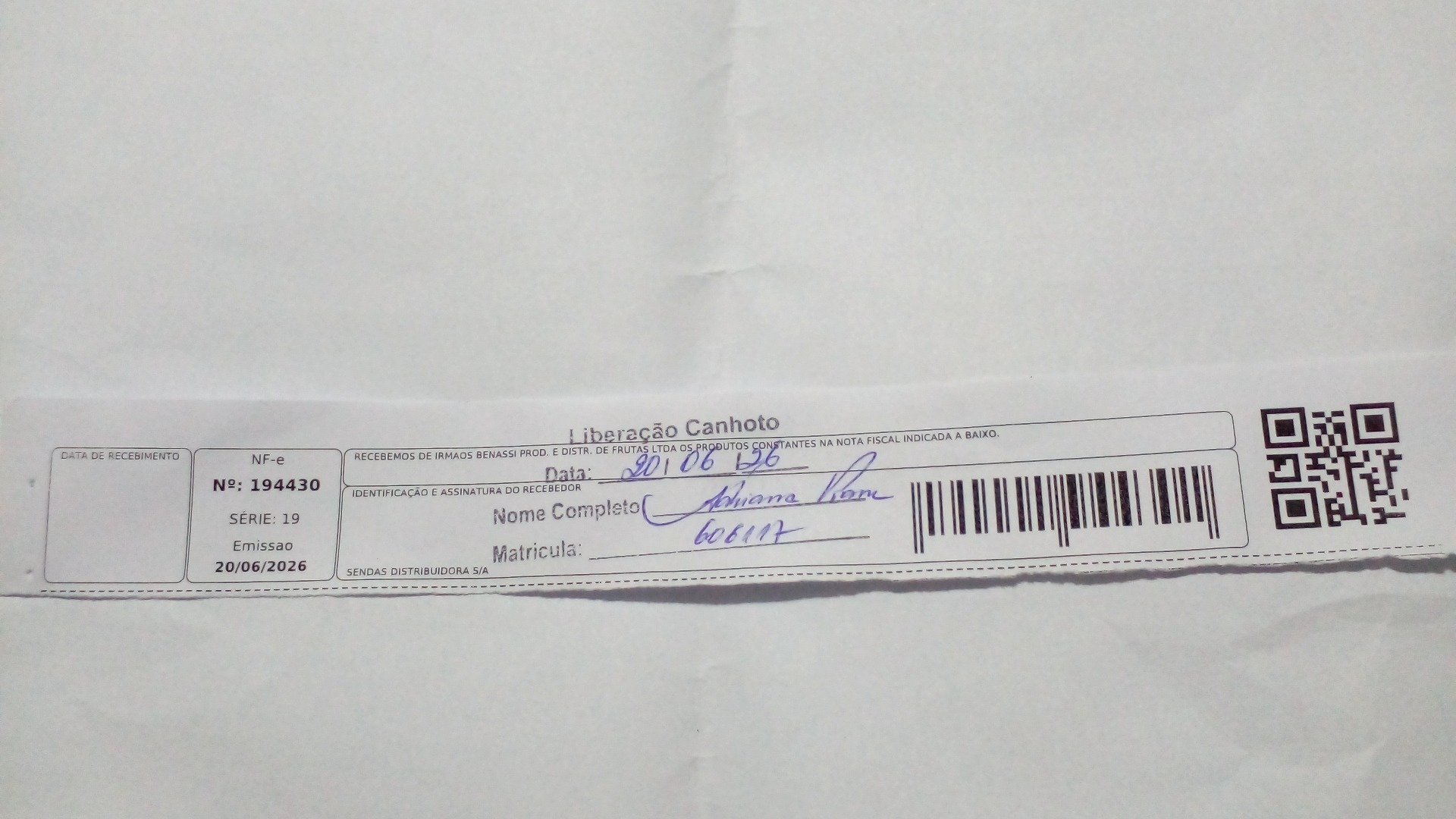 Canhoto 159663893