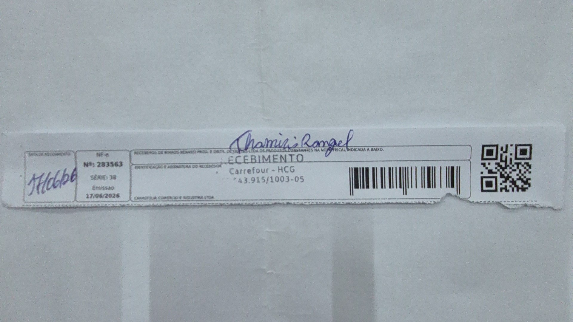 Canhoto 158936993