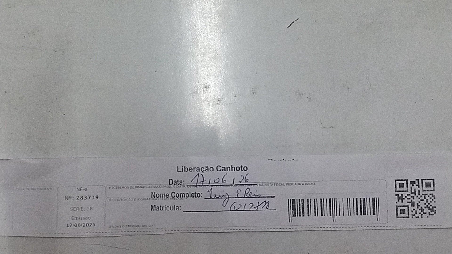 Canhoto 159078593