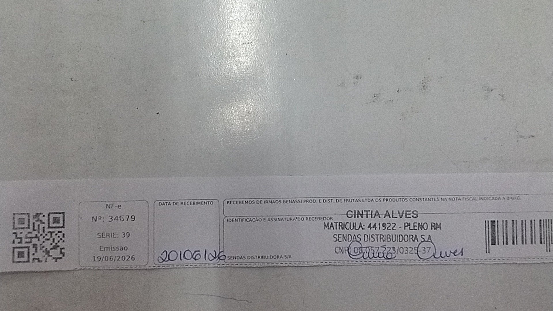 Canhoto 159610793