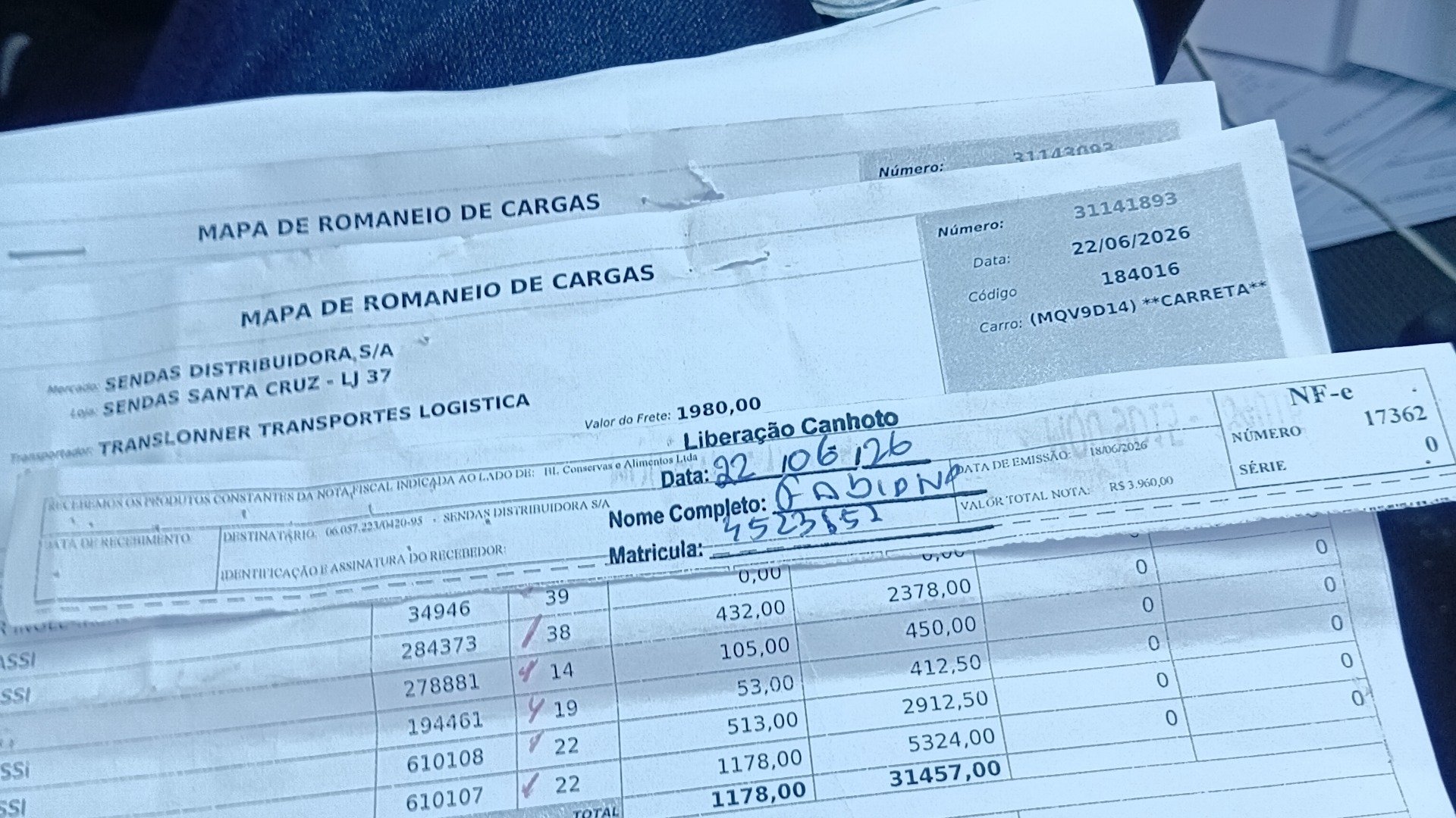 Canhoto 159828093