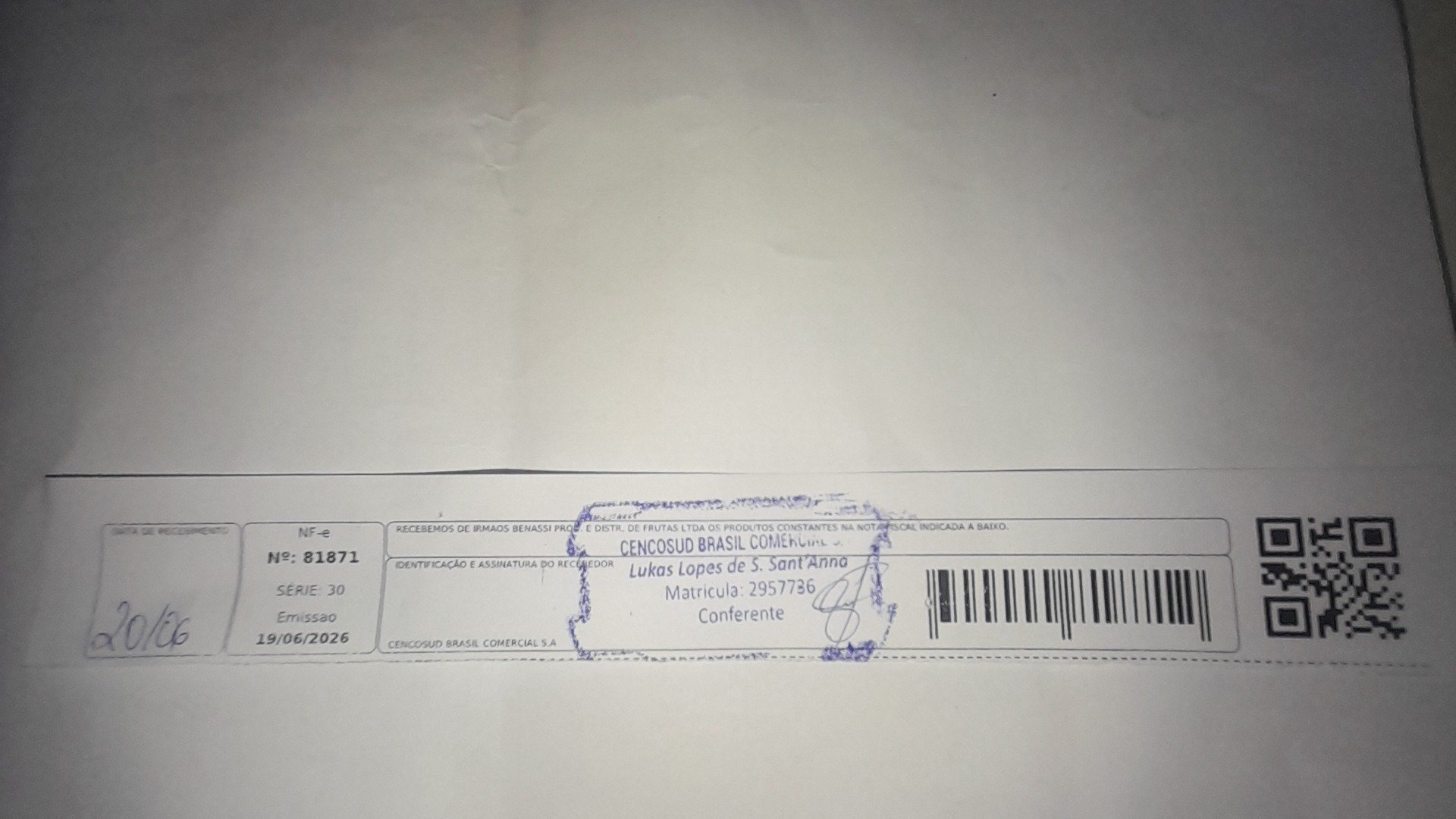 Canhoto 159696593
