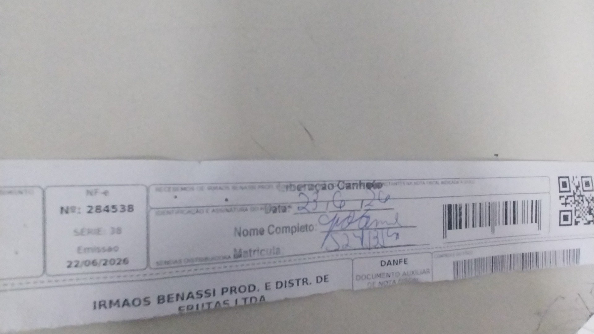 Canhoto 159982593