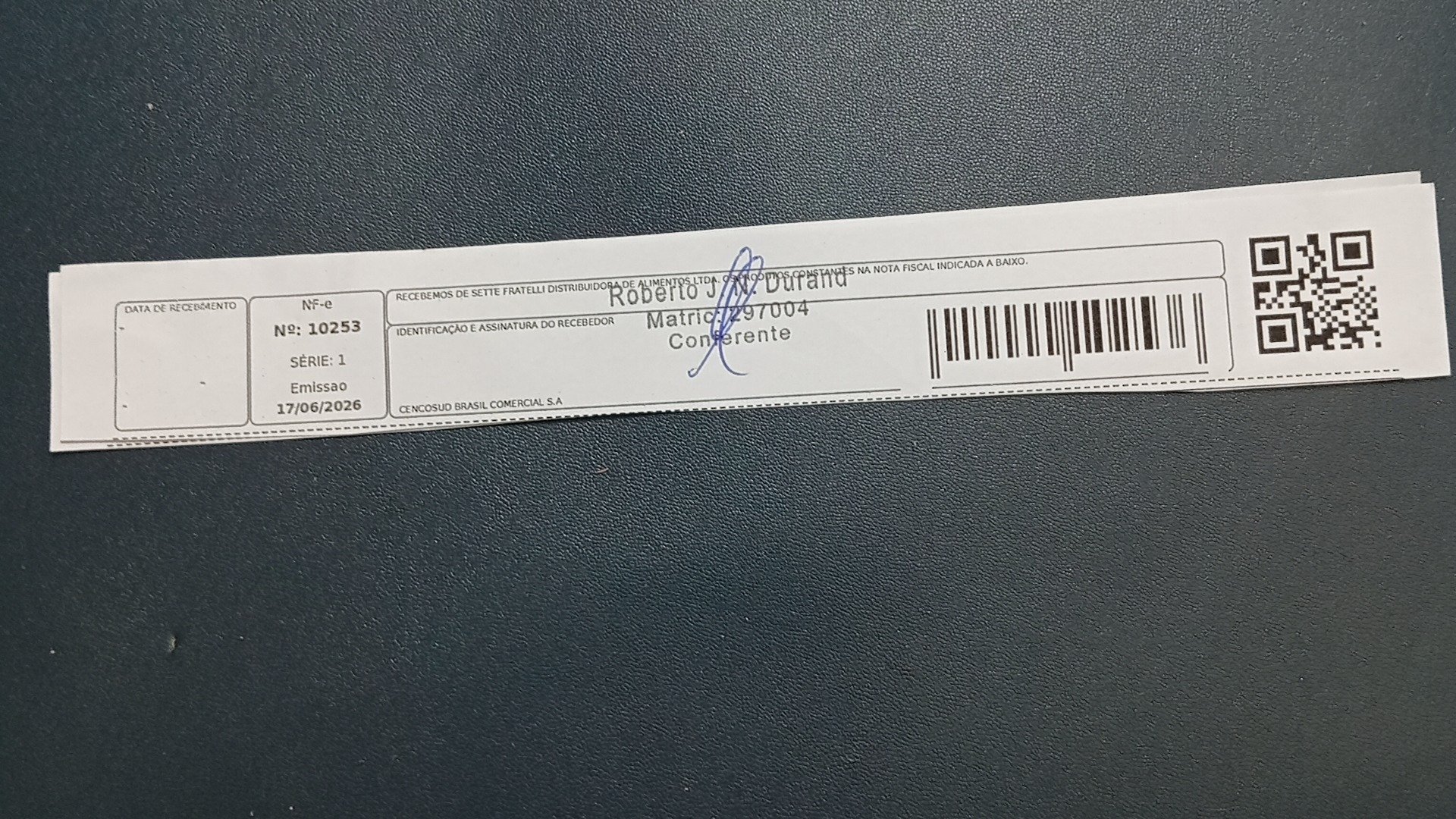 Canhoto 159224693