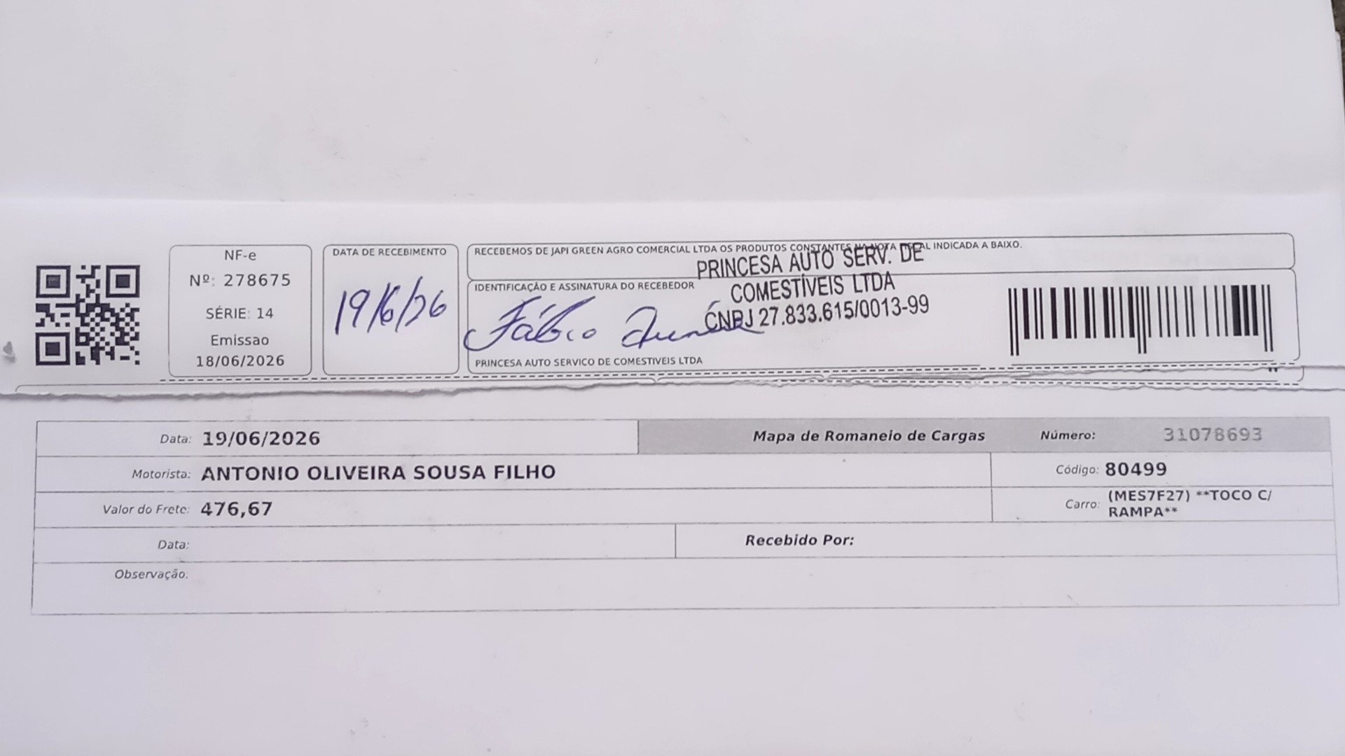 Canhoto 159402593