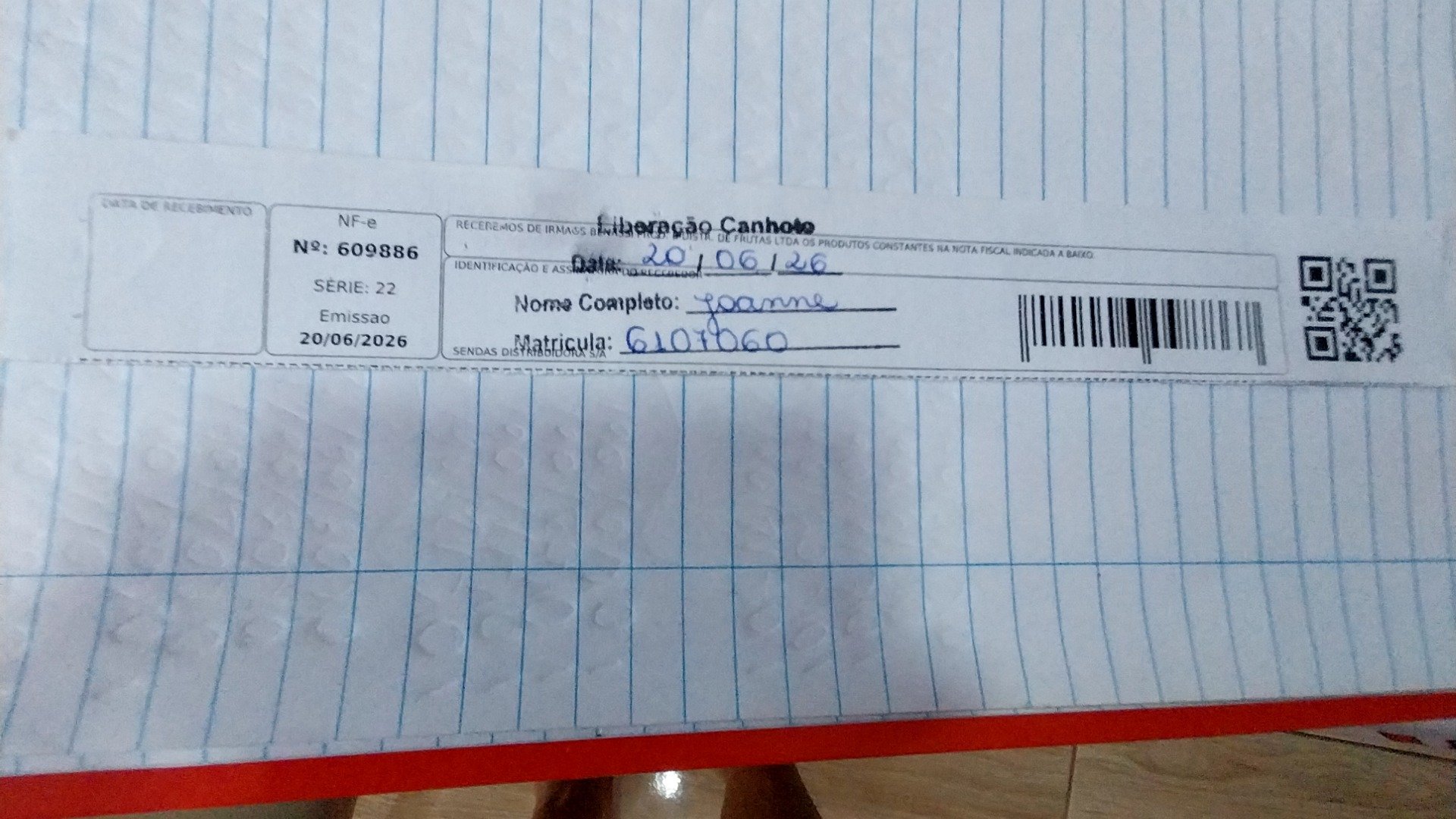 Canhoto 159647393