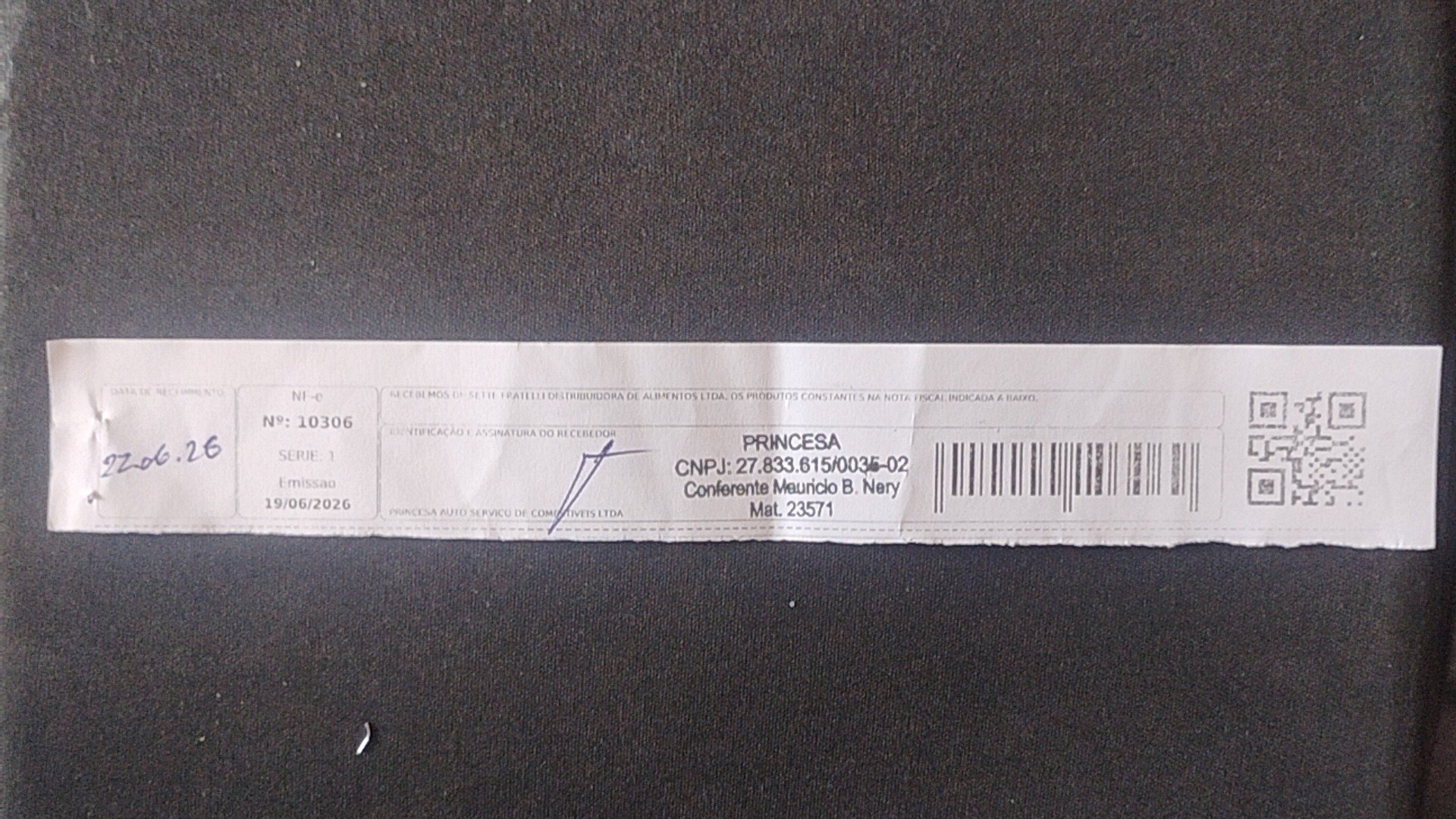 Canhoto 159853693