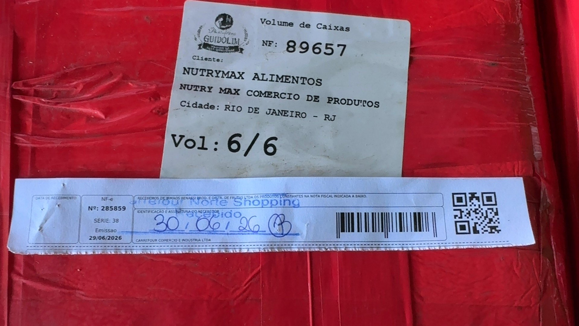 Canhoto 161224593