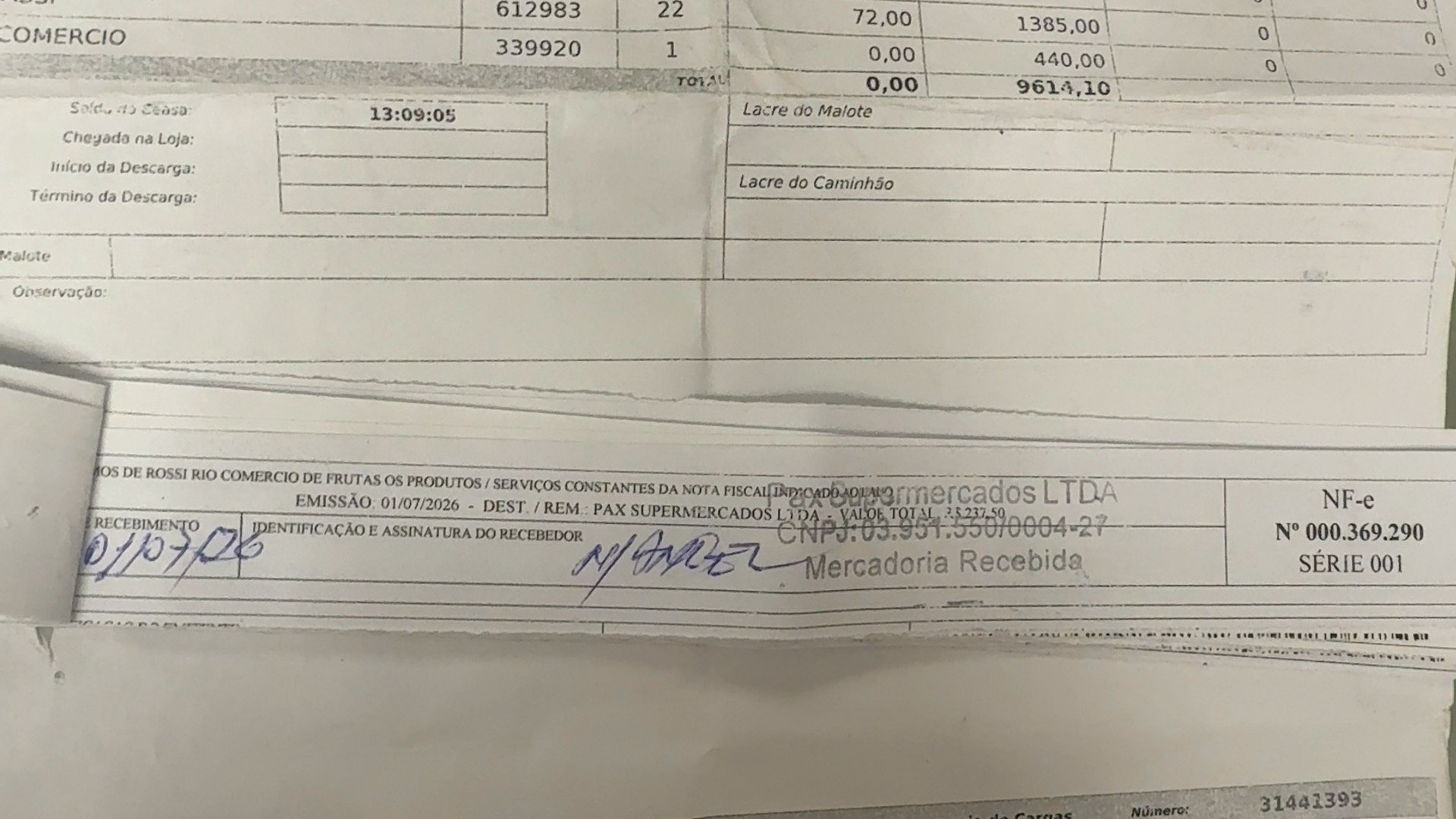 Canhoto 161604493