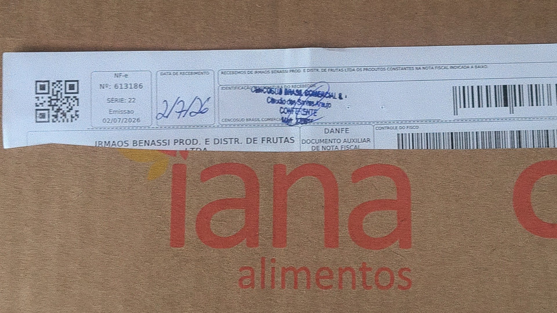 Canhoto 161713093