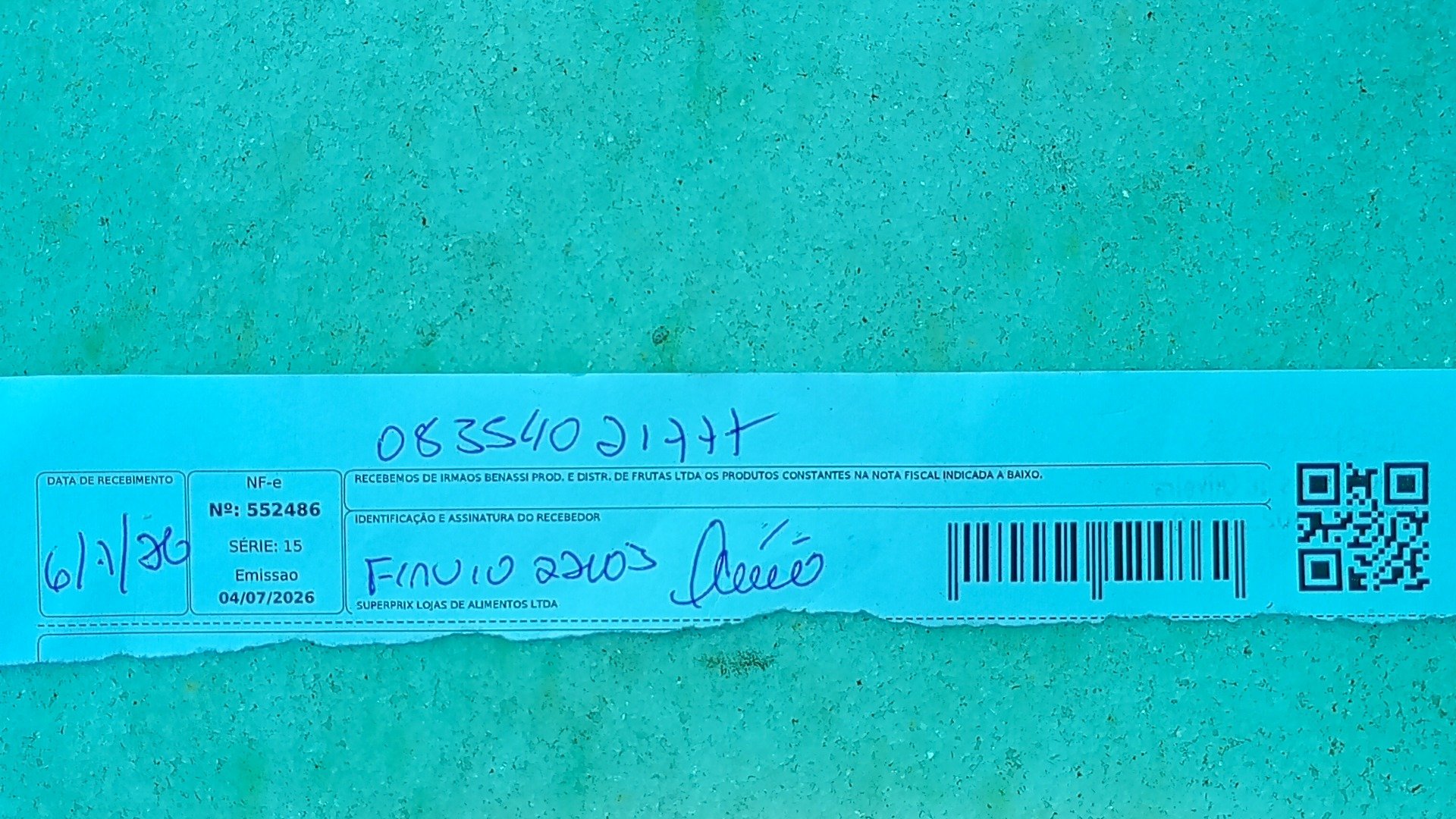Canhoto 162261993