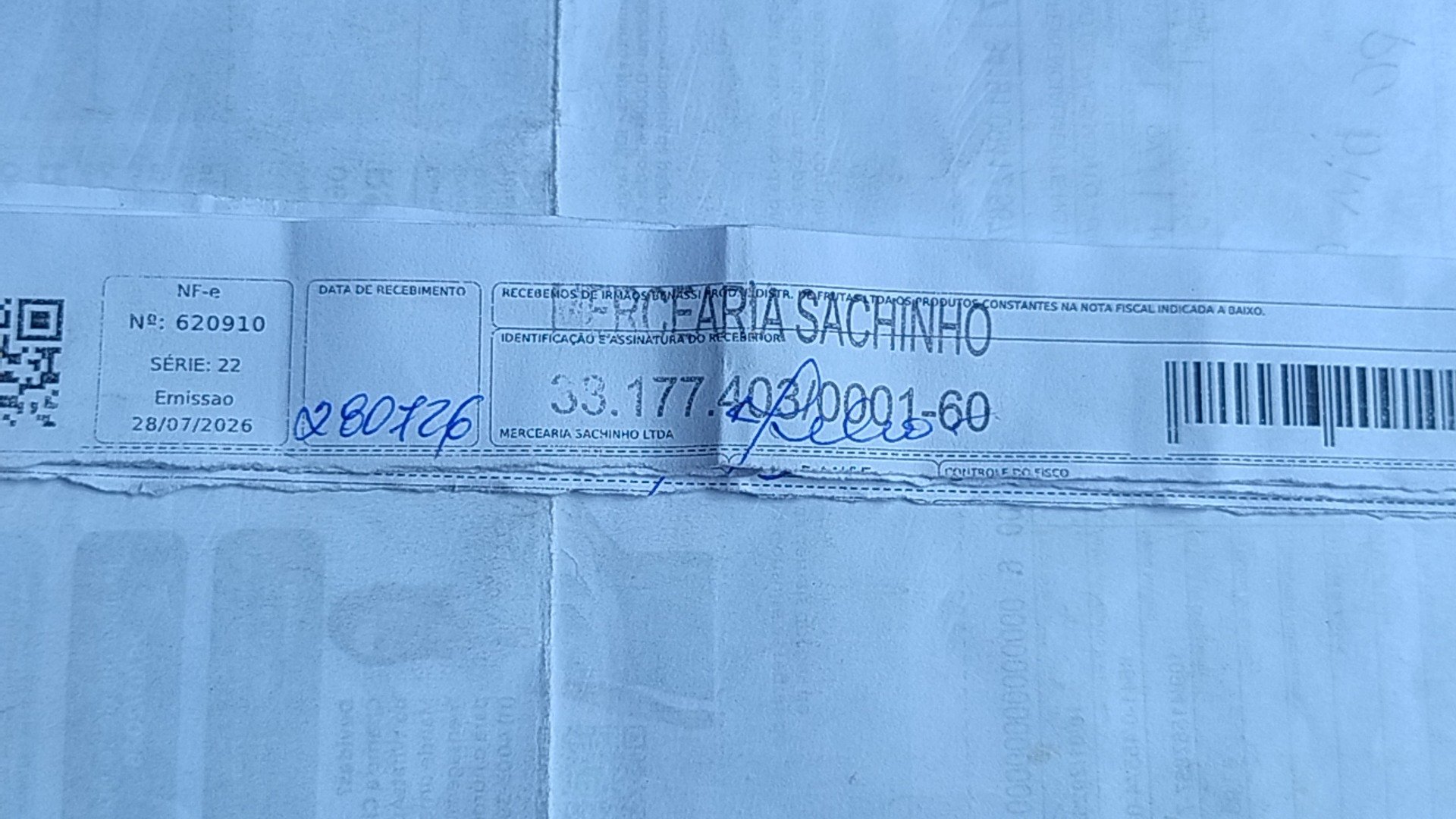 Canhoto 166244393