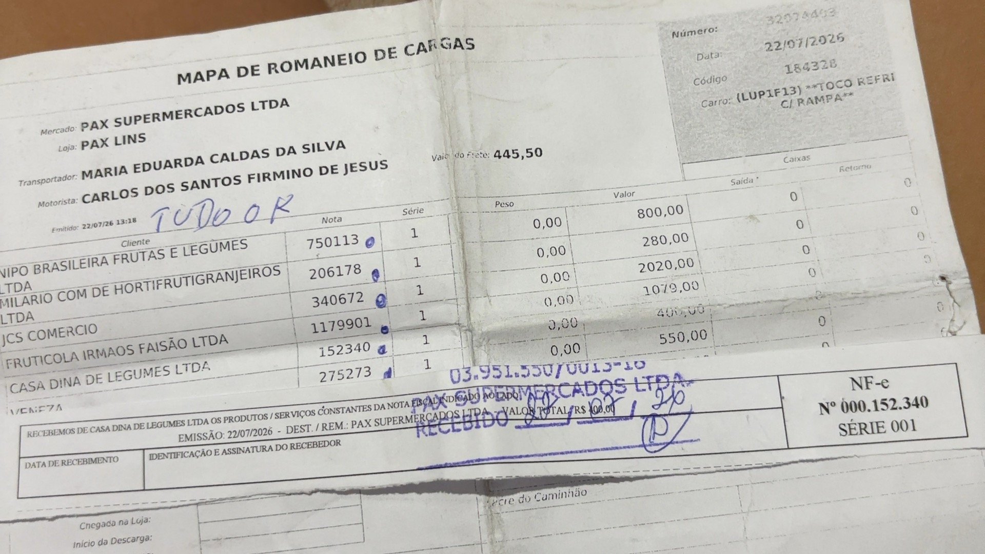 Canhoto 165289293